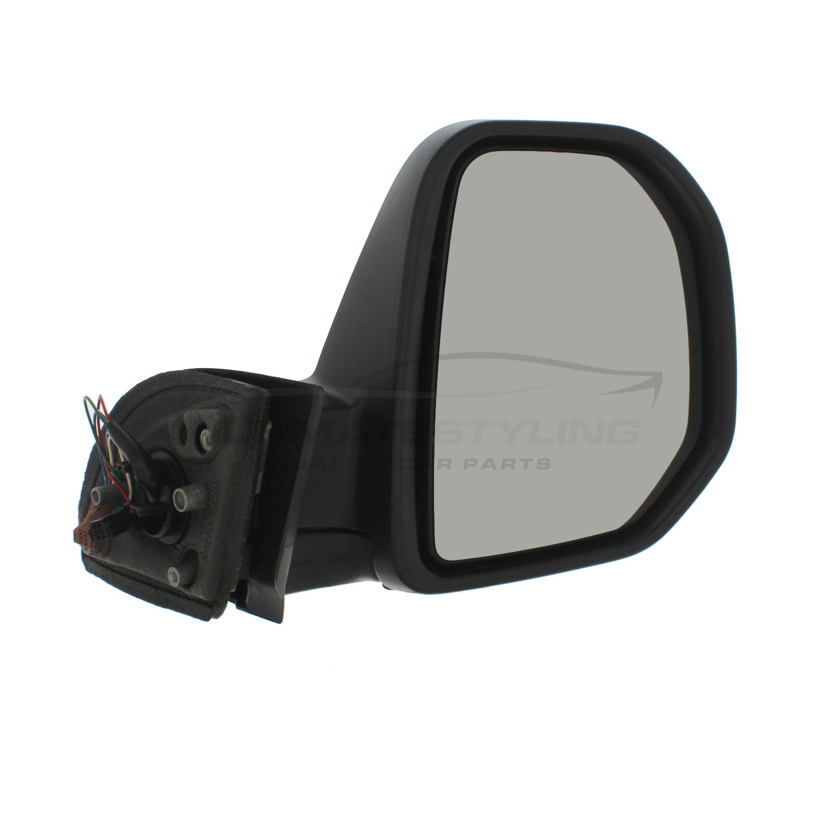 Citroen Berlingo, Peugeot Partner Wing Mirror / Door Mirror - Drivers Side (RH) - Electric adjustment - Heated Glass - Temperature Sensor - Primed