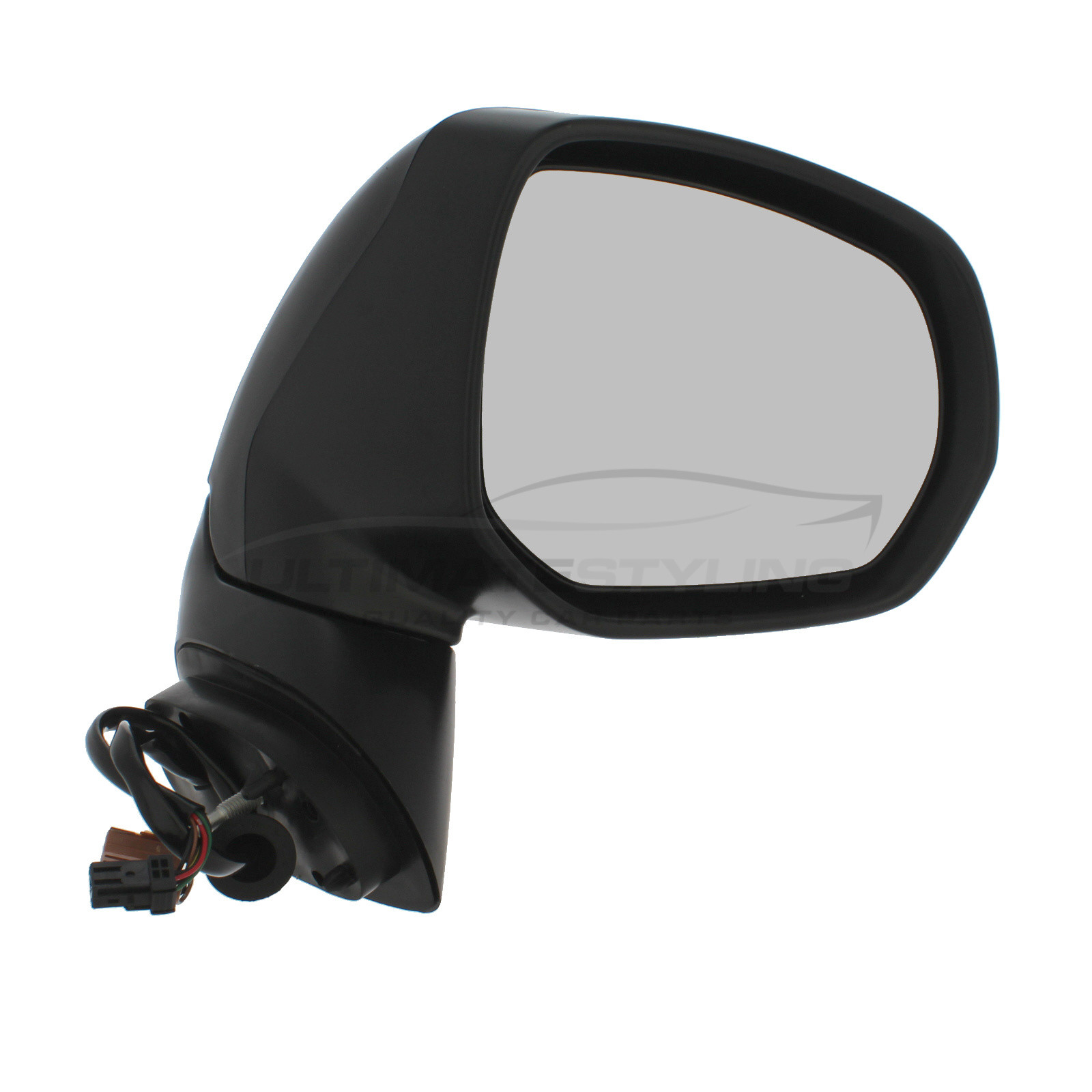 Citroen C3 Picasso Caravan Trailer Robust Extension Tow Wing Mirror Glass Single 
