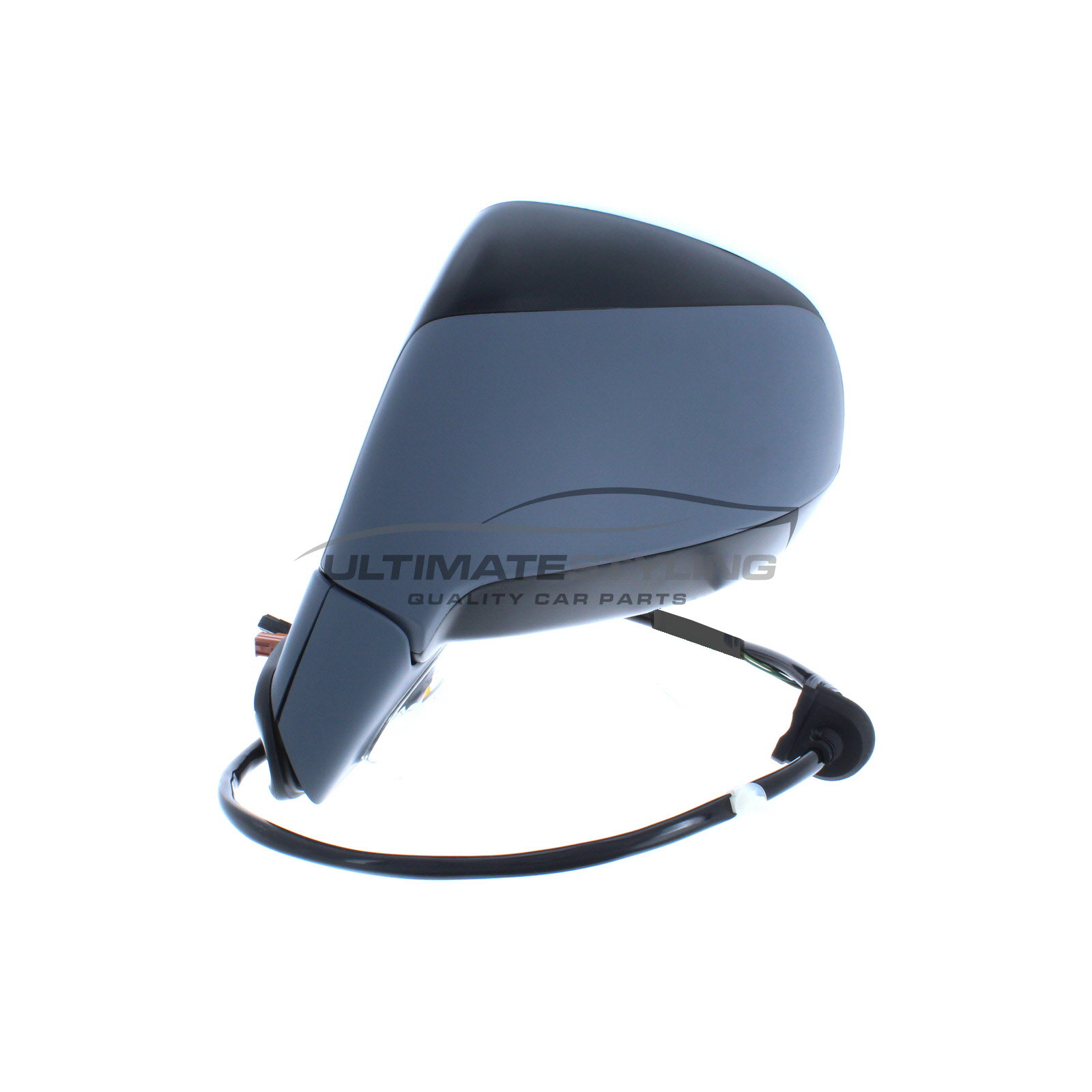 Citroen C4 Grand Picasso / C4 Picasso Wing Mirror / Door Mirror - Passenger Side (LH) - Electric adjustment - Heated Glass - Power Folding - Indicator - Puddle Light - Paintable - Black