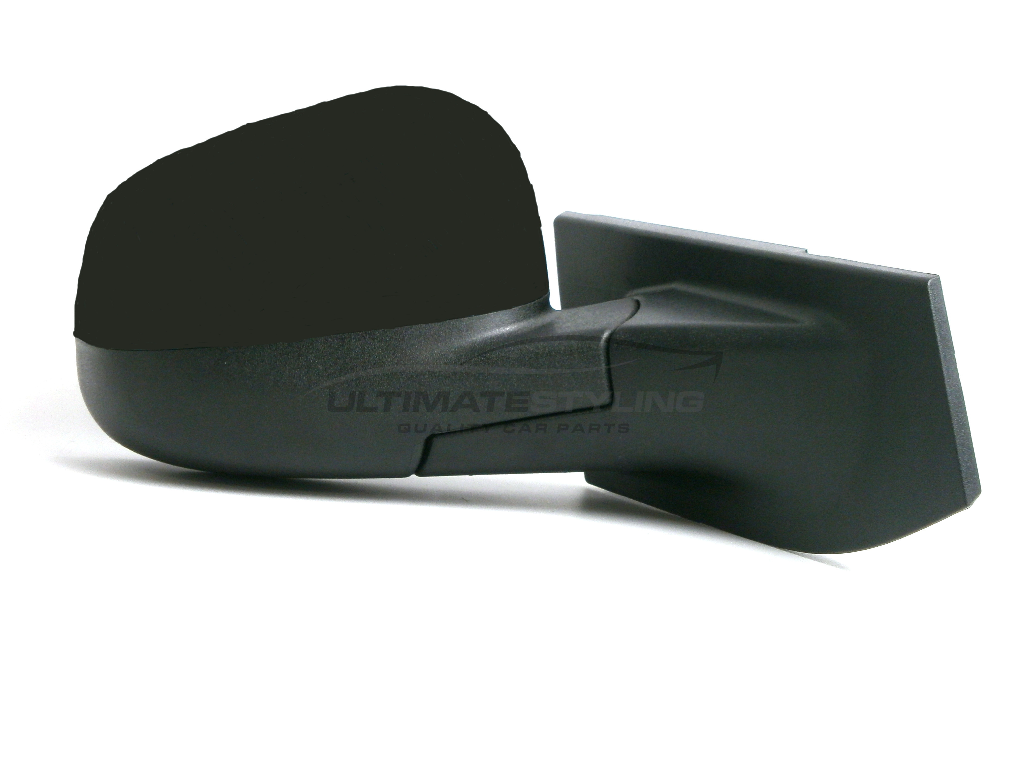 Chevrolet Spark Wing Mirror / Door Mirror - Drivers Side (RH) - Electric adjustment - Heated Glass - Paintable - Black