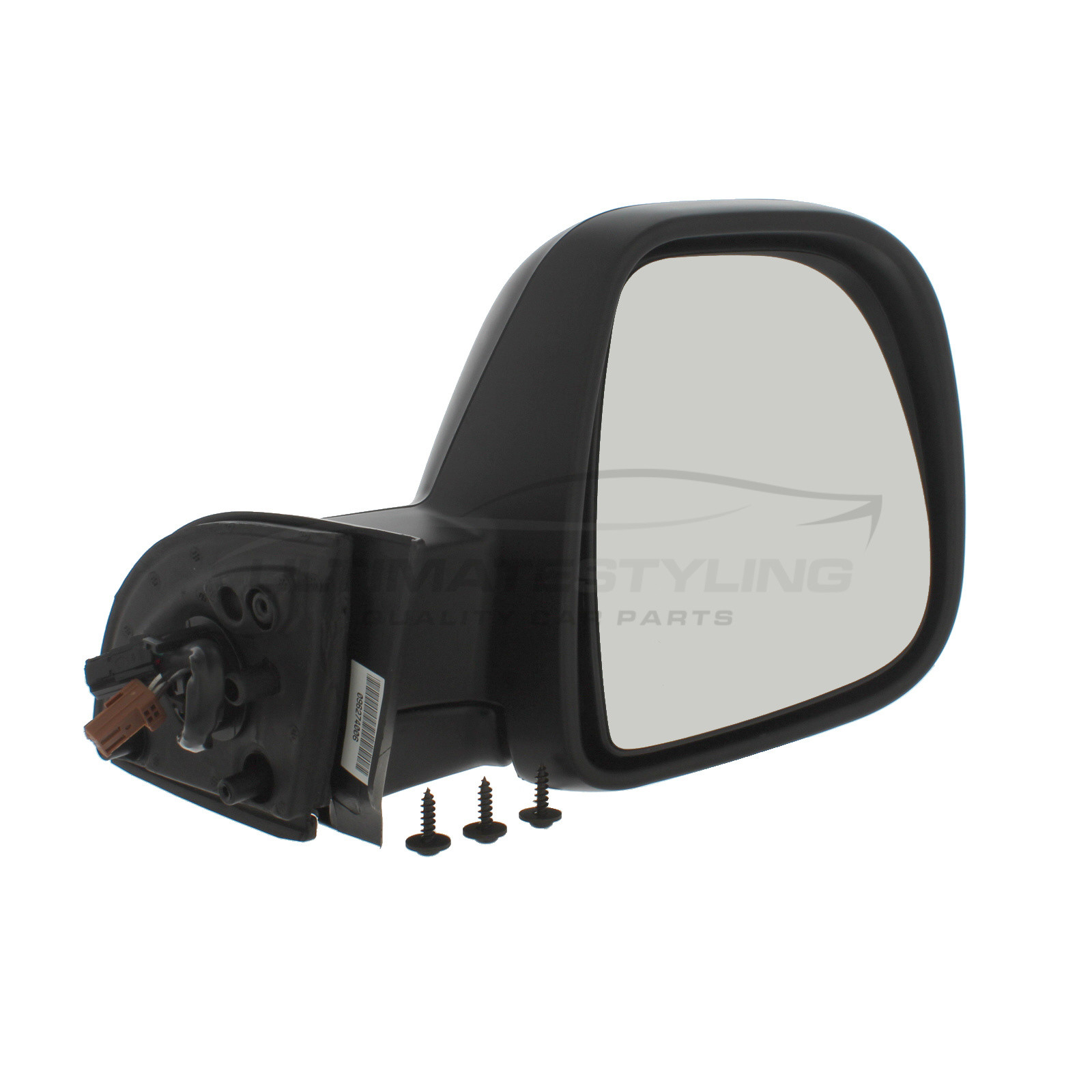 Right Hand Side Door Mirror Glass With base Plate For CITR-Berlingo Year 2012 To 2017 heated 