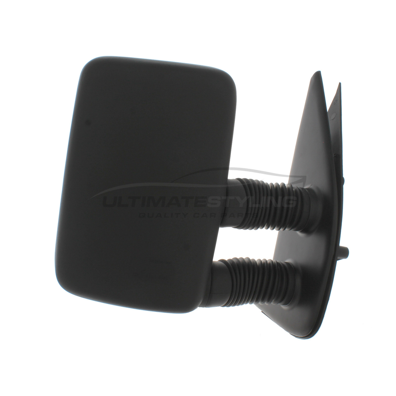 Citroen Relay, Fiat Ducato, Peugeot Boxer 1994-1998 Manual Black Long Arm Door Wing Mirror RH