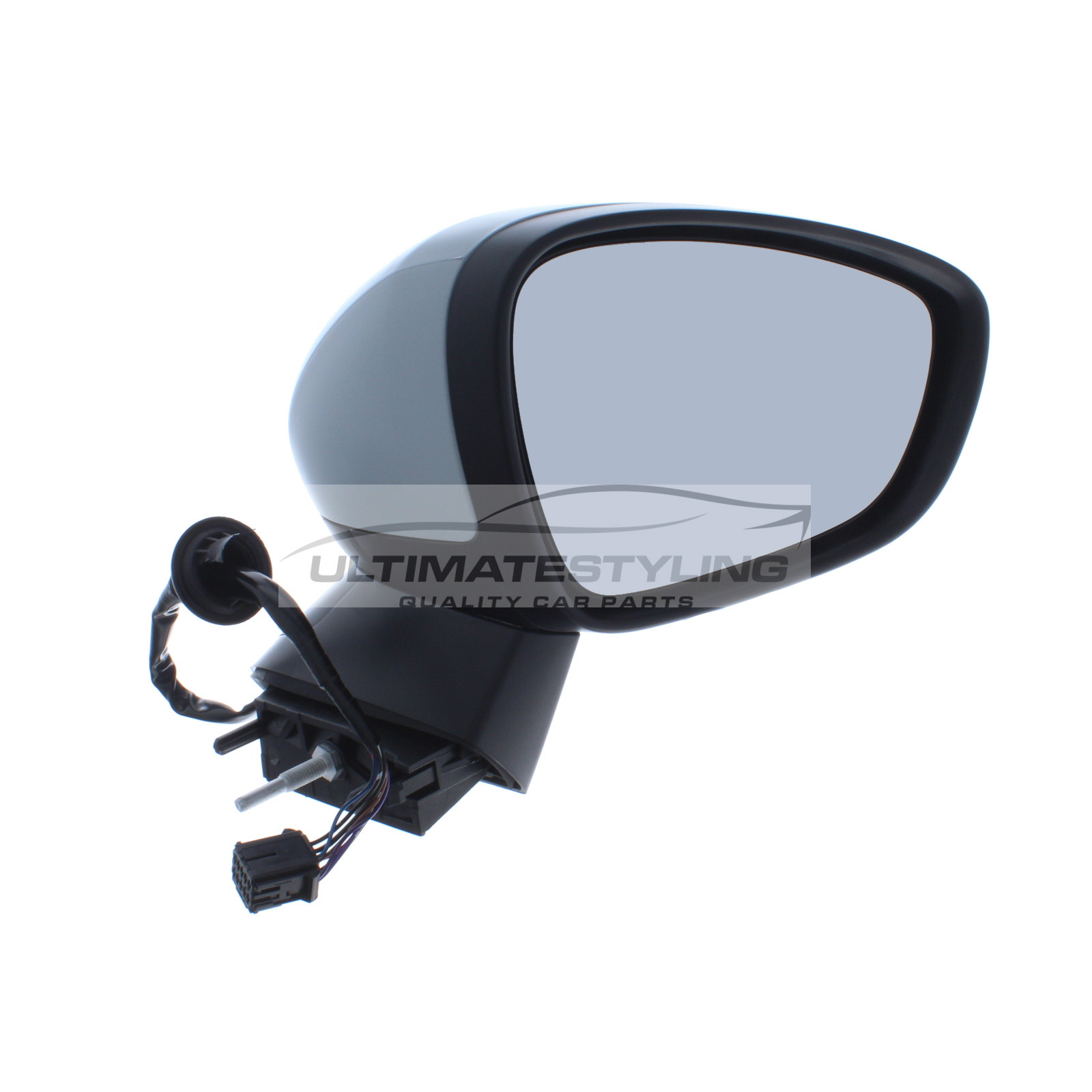 Citroen C4 / DS4, DS DS4 Wing Mirror / Door Mirror - Drivers Side (RH) - Electric adjustment - Heated Glass - Indicator - Temperature Sensor - Primed