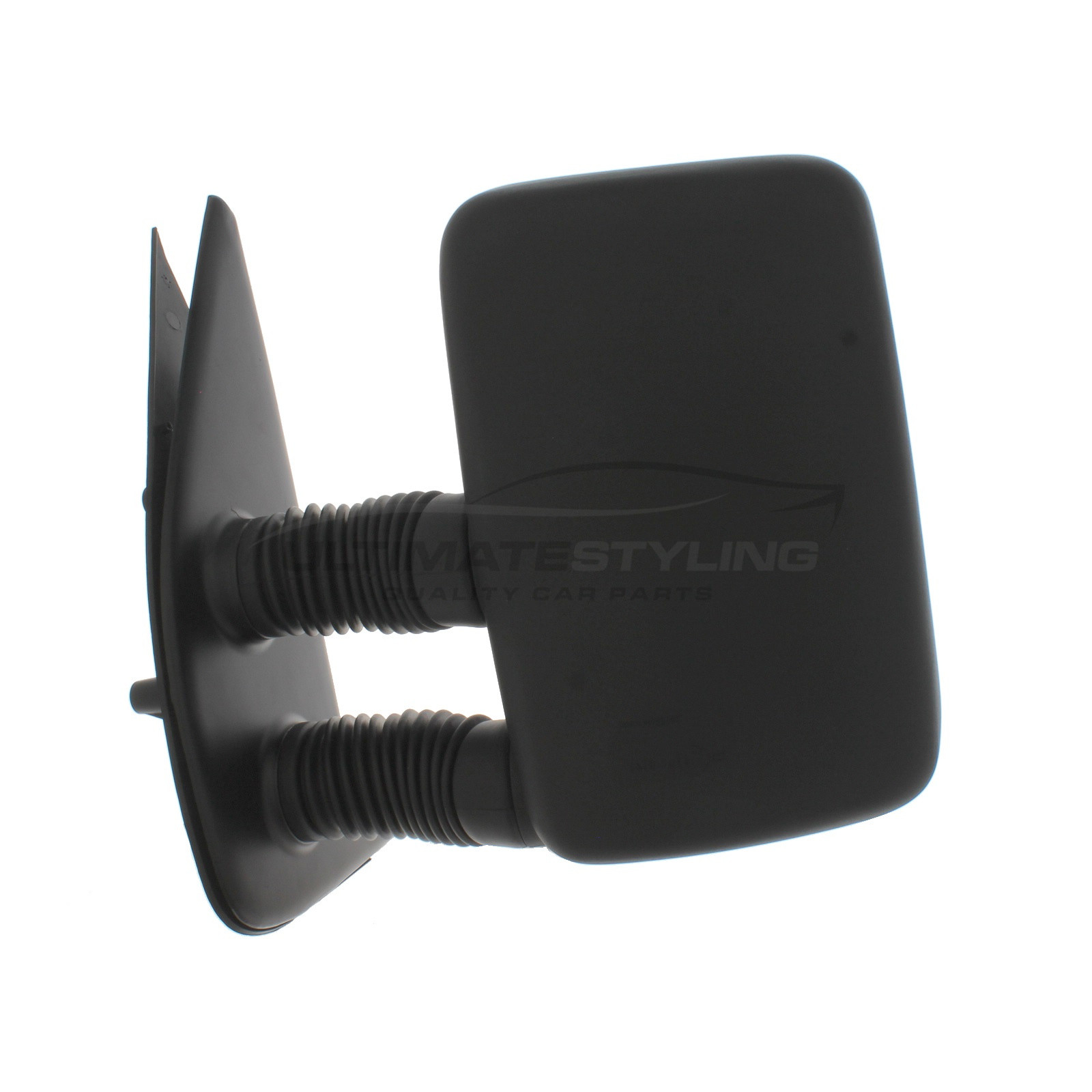 Citroen Relay, Fiat Ducato, Peugeot Boxer 1994-1998 Manual Black Long Arm Door Wing Mirror LH