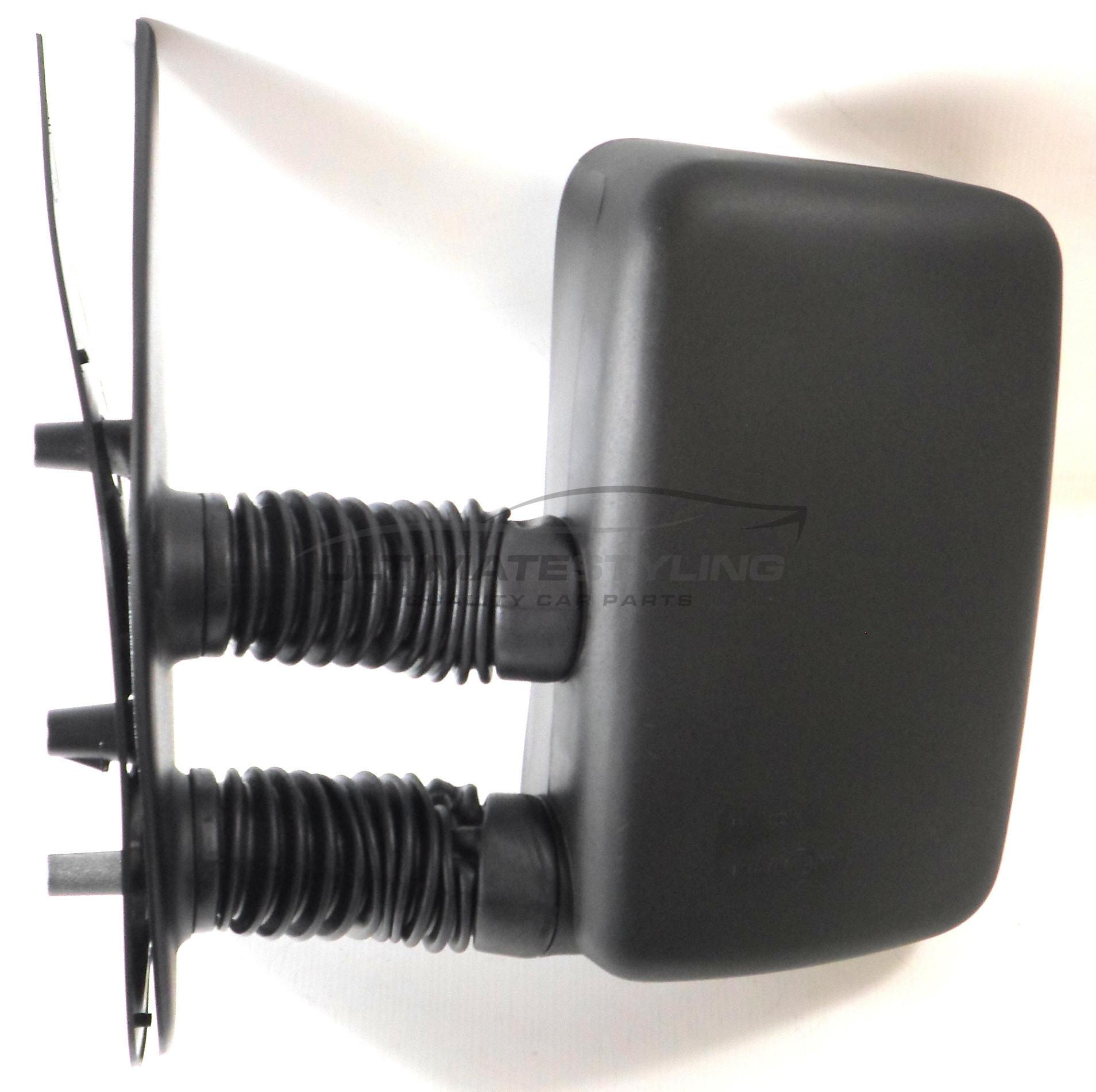 Citroen Relay, Fiat Ducato, Peugeot Boxer 1994-1998 Manual Black Long Arm Door Wing Mirror LH