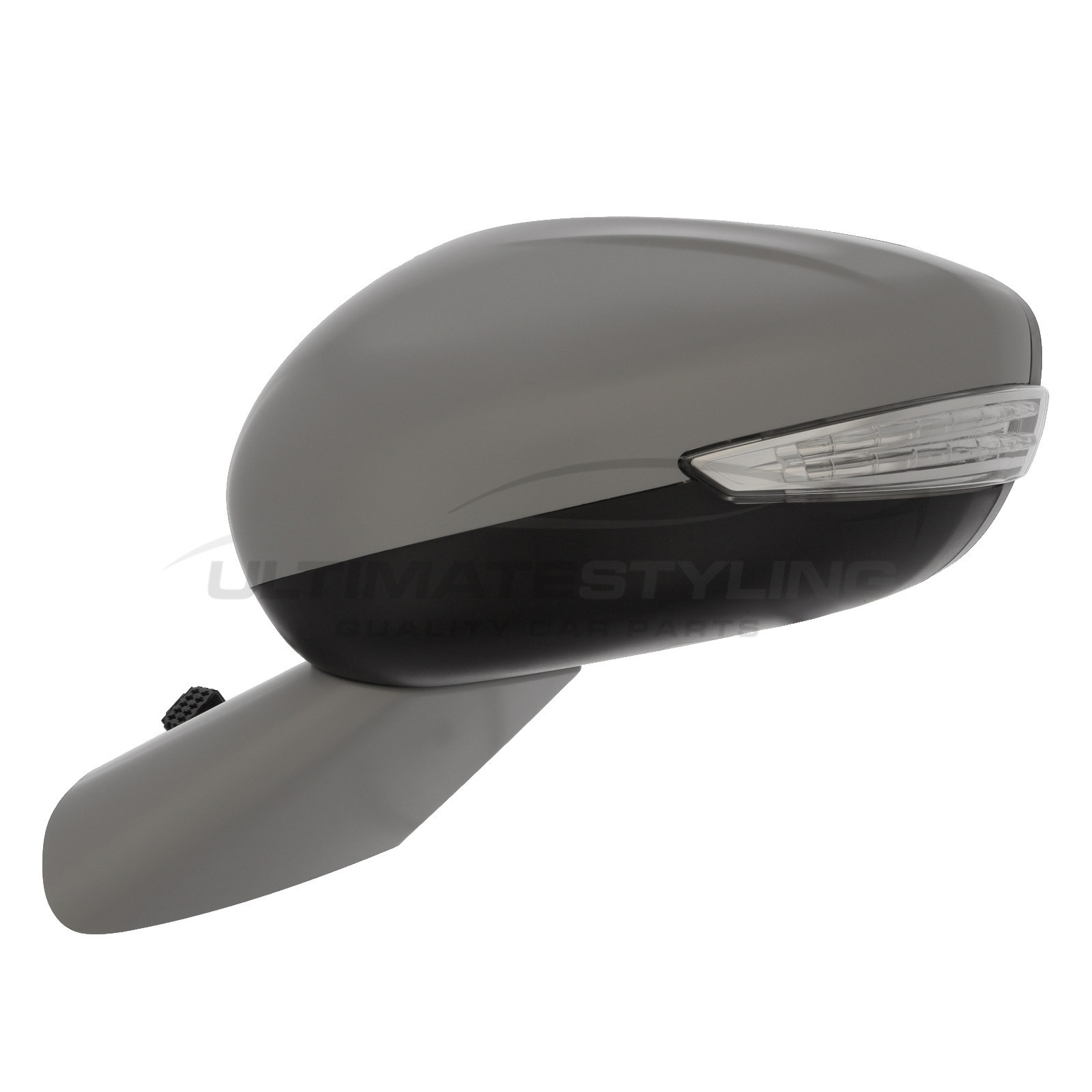 Citroen C4 Grand Picasso / C4 Grand Spacetourer / C4 Picasso / C4 Spacetourer Wing Mirror / Door Mirror - Passenger Side (LH) - Electric adjustment - Heated Glass - Indicator - Black Arm & Primed Cover