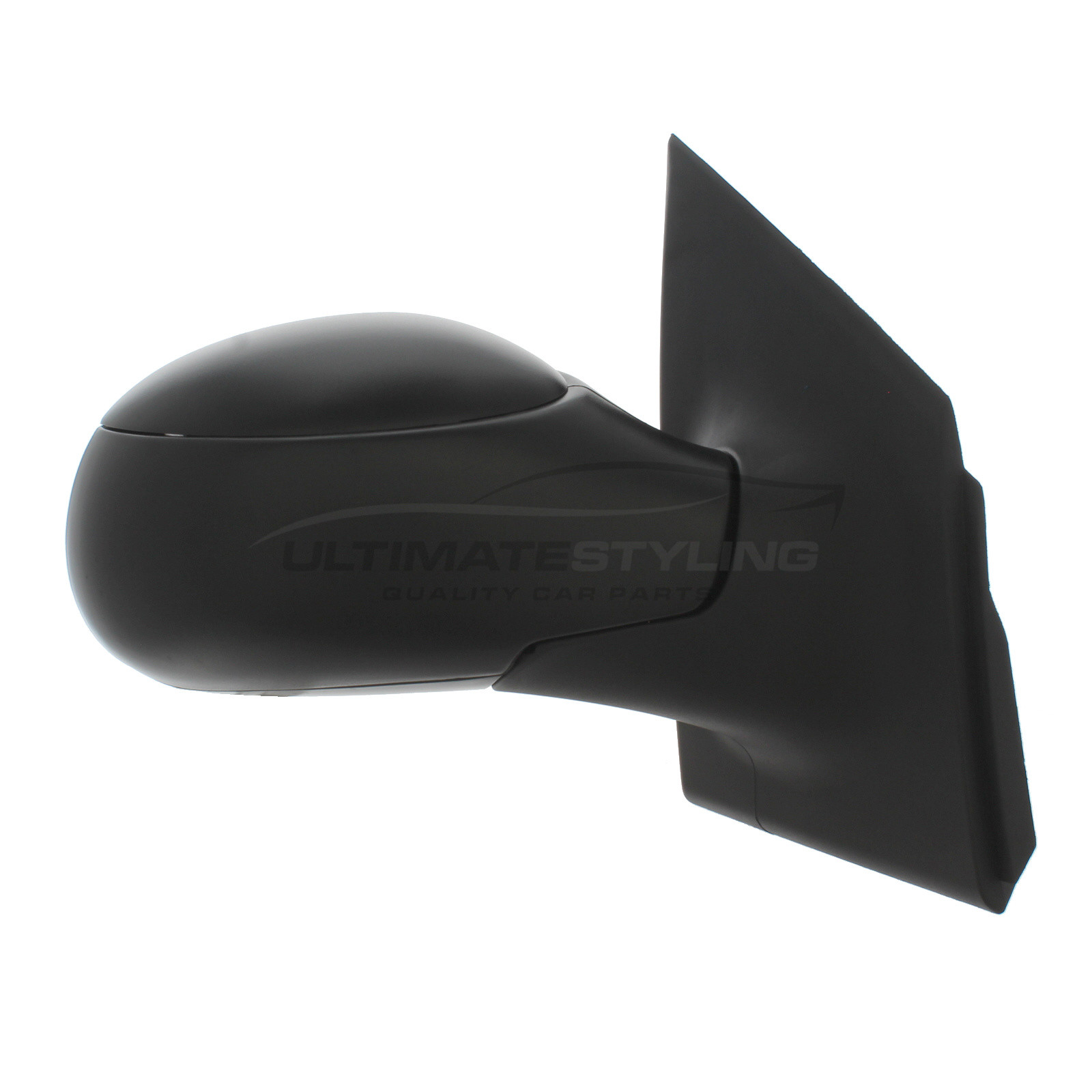 Citroen C2 Wing Mirror / Door Mirror - Drivers Side (RH) - Electric adjustment - Non-Heated Glass - Black