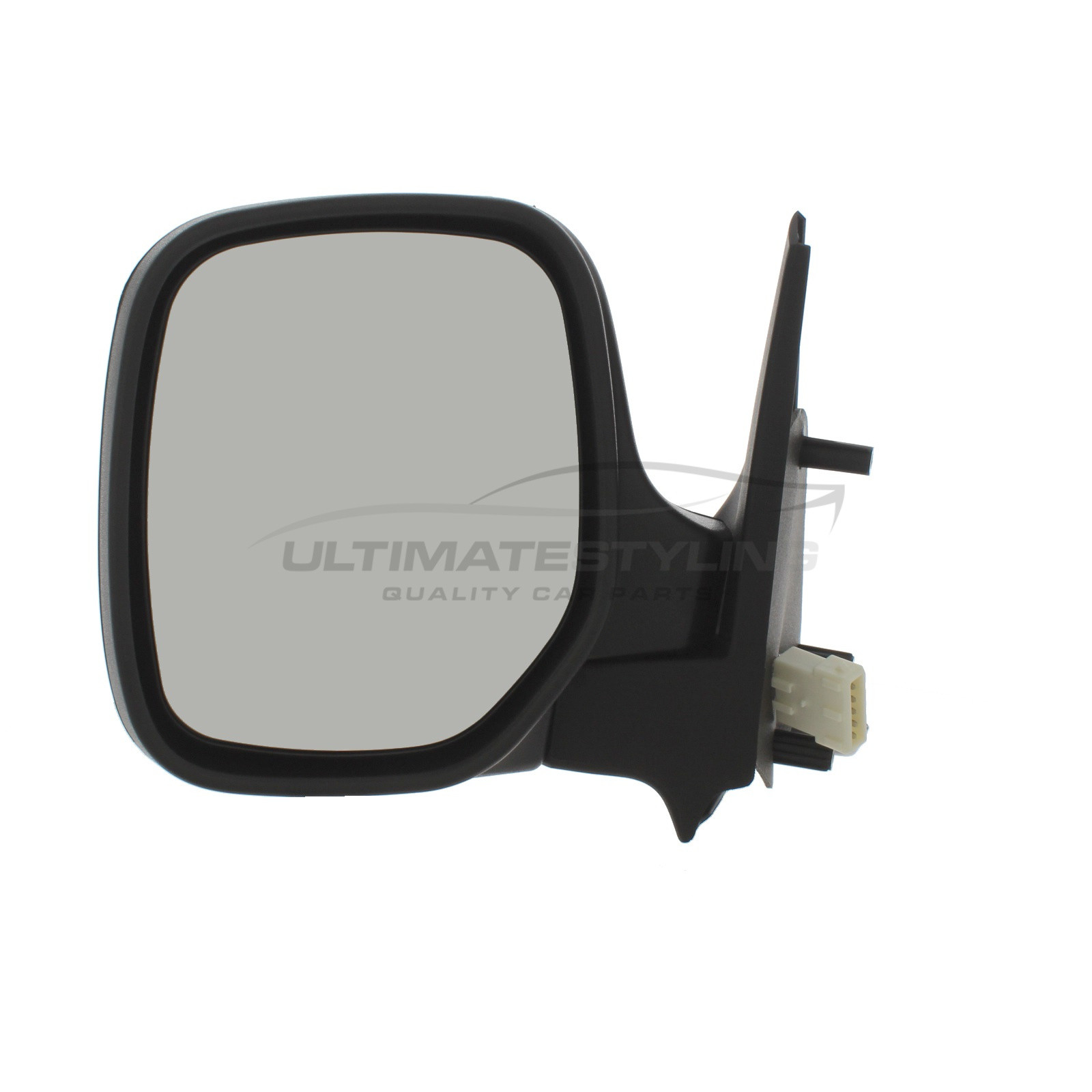 Citroen Berlingo, Peugeot Partner Wing Mirror / Door Mirror - Passenger Side (LH) - Electric adjustment - Heated Glass - Primed
