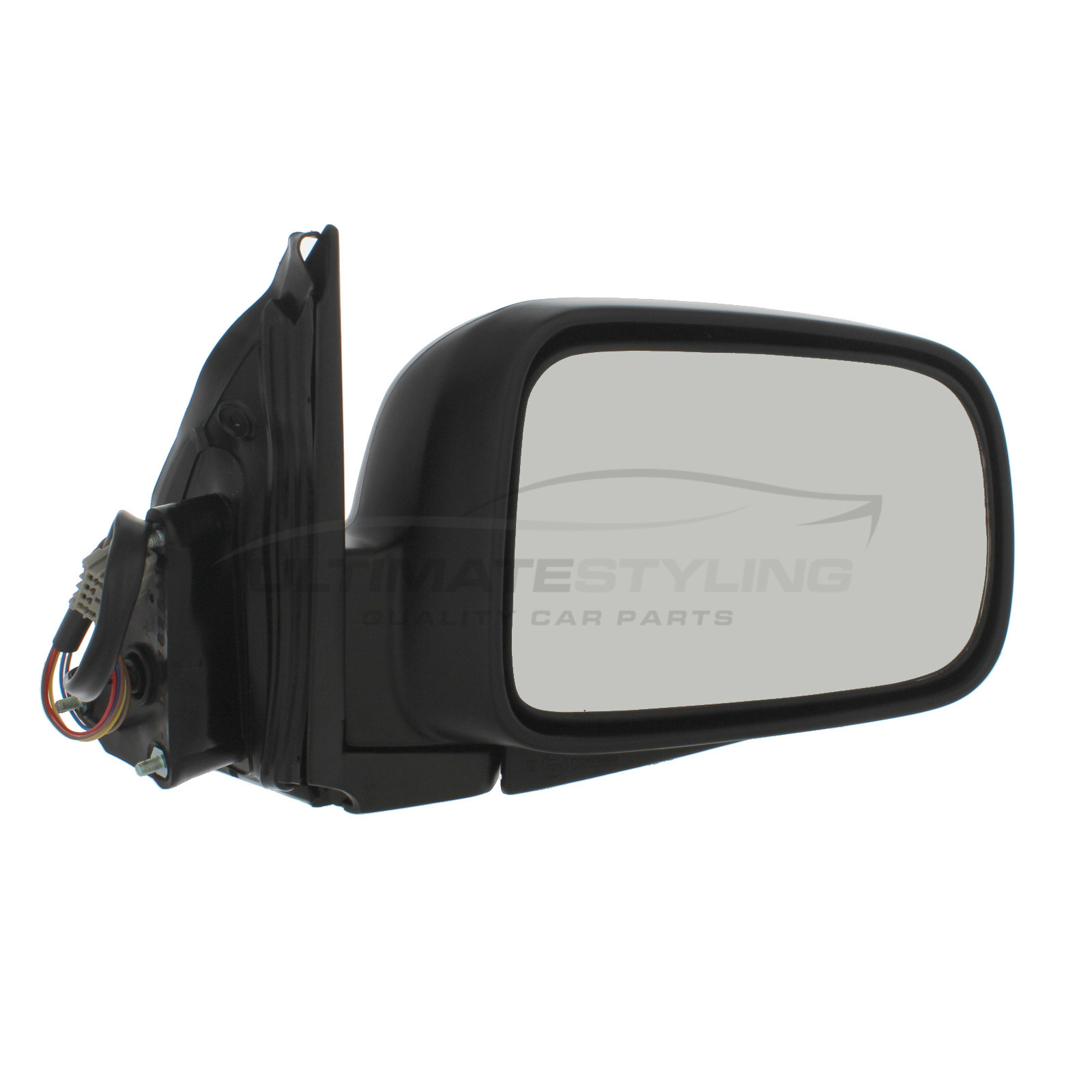 Honda CR-V Wing Mirror / Door Mirror - Drivers Side (RH) - Electric adjustment - Heated Glass - Paintable - Black