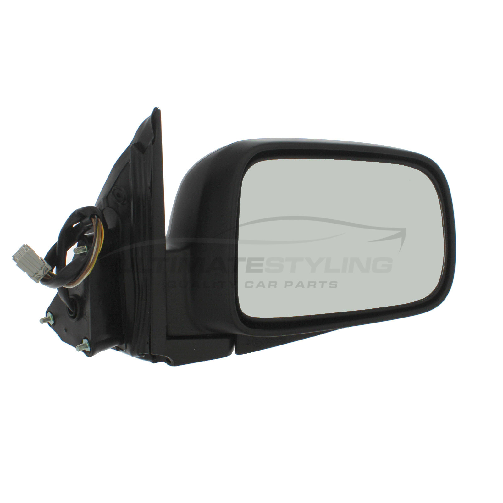 Honda CR-V Wing Mirror / Door Mirror - Drivers Side (RH) - Electric adjustment - Heated Glass - Power Folding - Paintable - Black