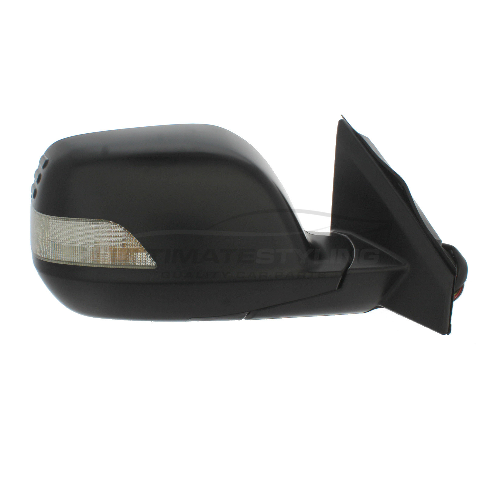 Honda CR-V Wing Mirror / Door Mirror - Drivers Side (RH) - Electric adjustment - Heated Glass - Indicator - Paintable - Black