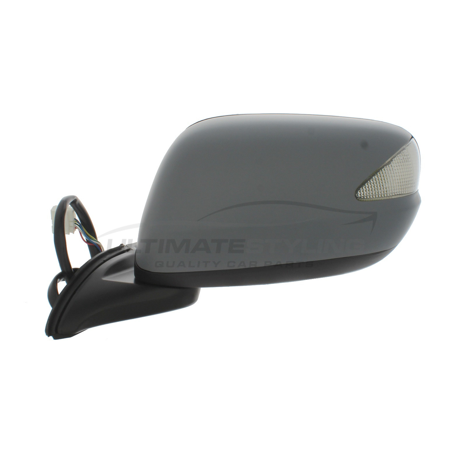 Honda Jazz Wing Mirror / Door Mirror - Passenger Side (LH) - Electric adjustment - Non-Heated Glass - Indicator - Primed
