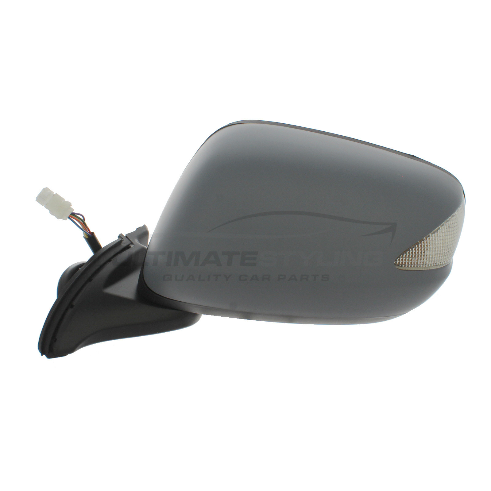 Honda Jazz Wing Mirror / Door Mirror - Passenger Side (LH) - Electric adjustment - Non-Heated Glass - Power Folding - Indicator - Primed