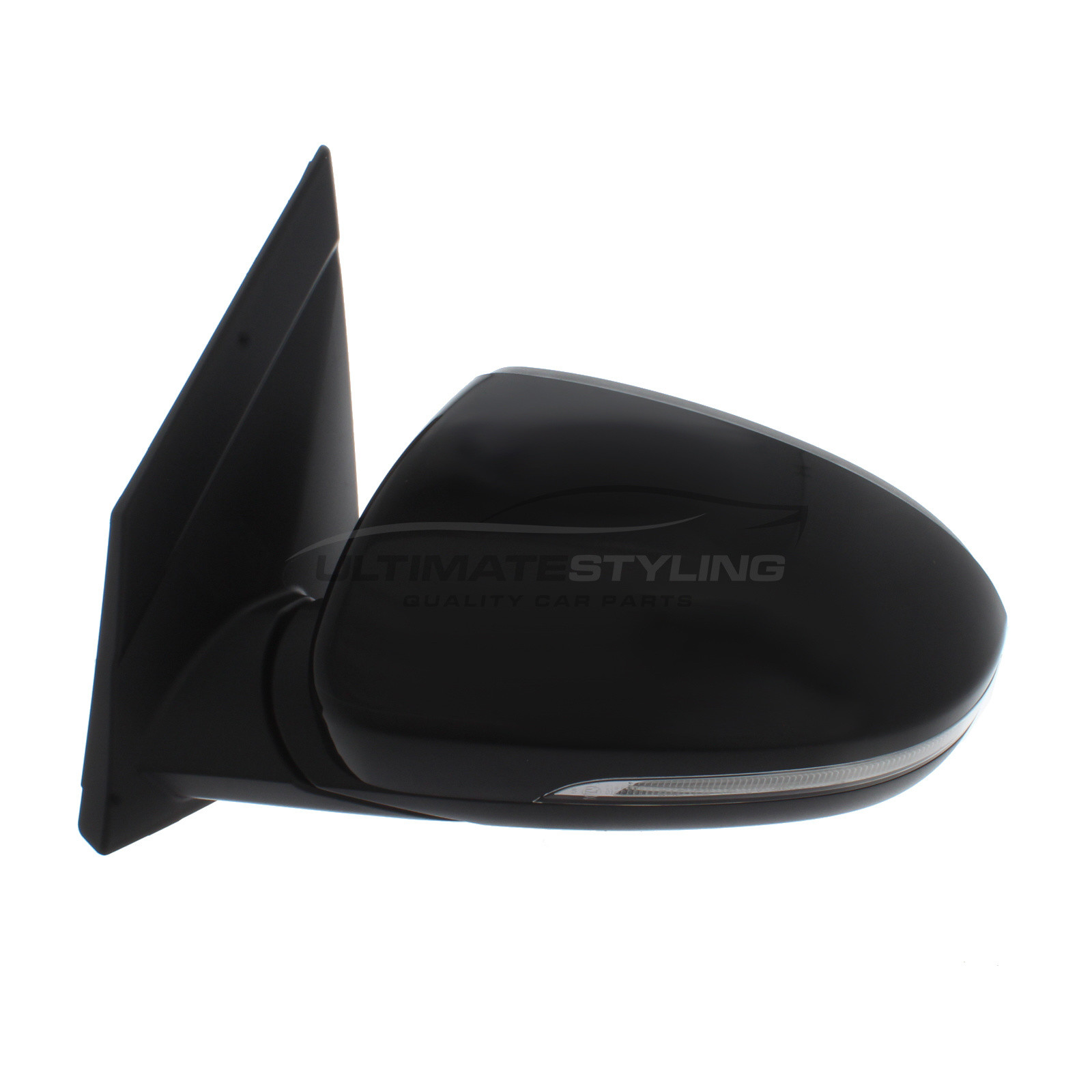 Hyundai Tucson Wing Mirror / Door Mirror - Passenger Side (LH) - Electric adjustment - Heated Glass - Power Folding - Indicator - Paintable - Black
