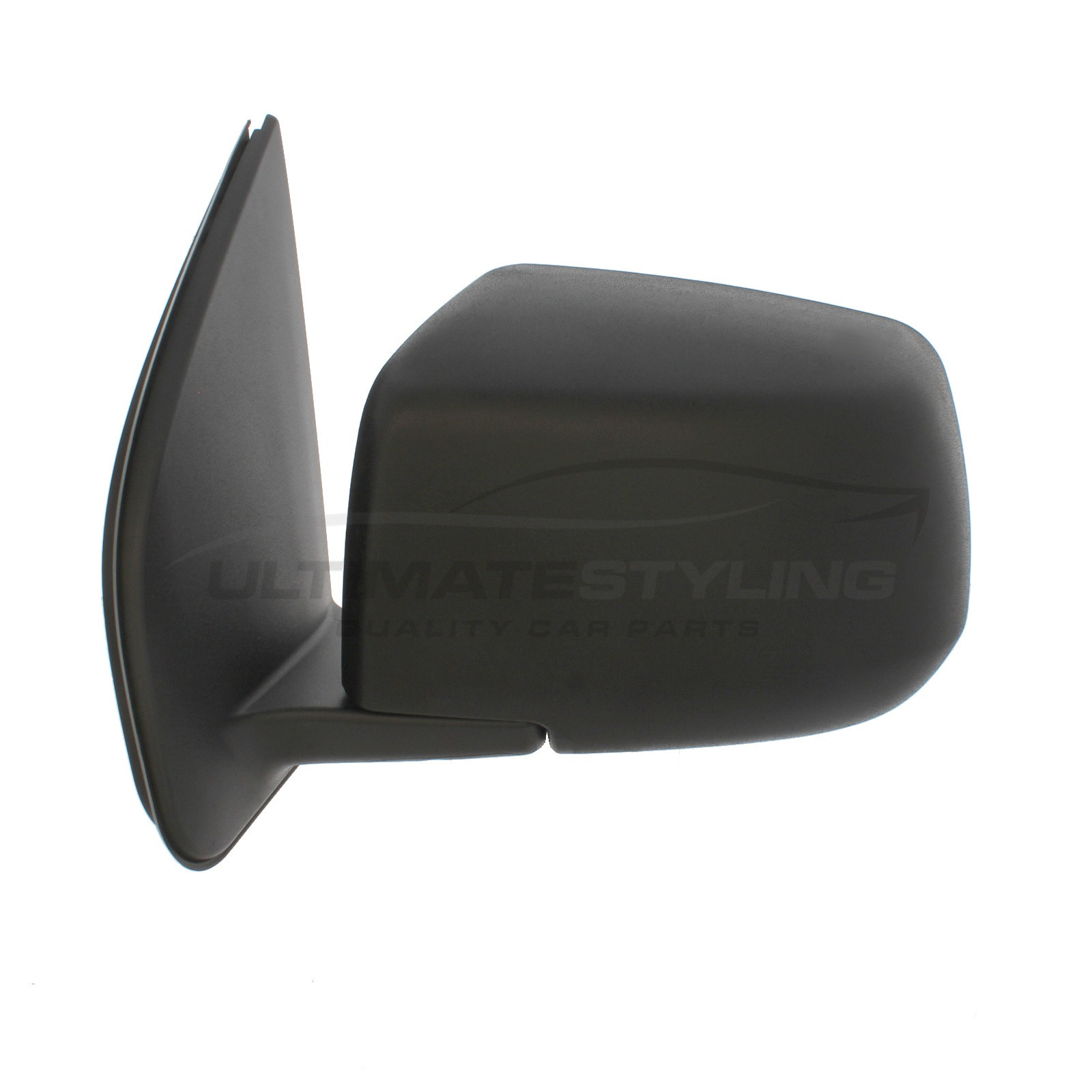 Isuzu D-MAX Wing Mirror / Door Mirror - Passenger Side (LH) - Electric adjustment - Non-Heated Glass - Black - Textured