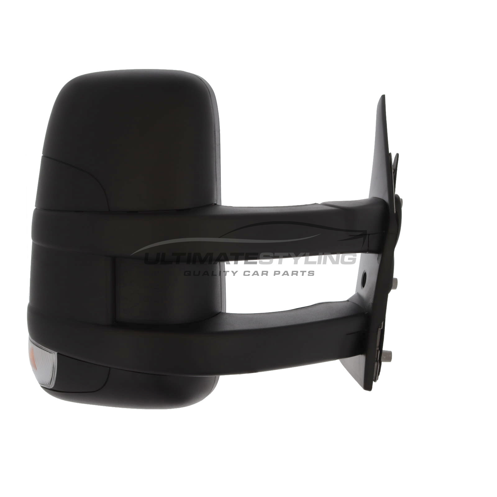 Iveco Daily Wing Mirror / Door Mirror - Drivers Side (RH) - Electric adjustment - Heated Glass - Indicator - Black - Textured