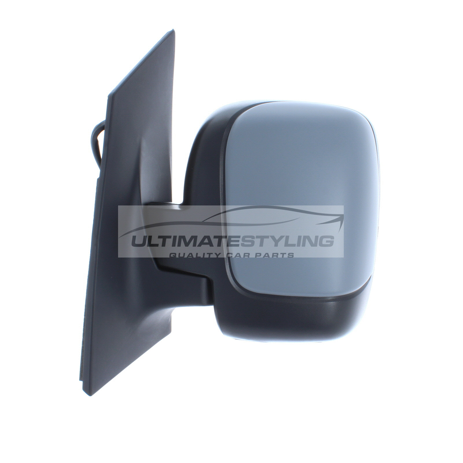 Fiat Scudo 2007-2016 / Citroen Dispatch 2007-2016 / Peugeot Expert 2007-2016 / Toyota Proace 2013-2016 Wing Mirror / Door Mirror - Passenger Side (LH) - Electric adjustment - Heated Glass - Power Folding - Primed