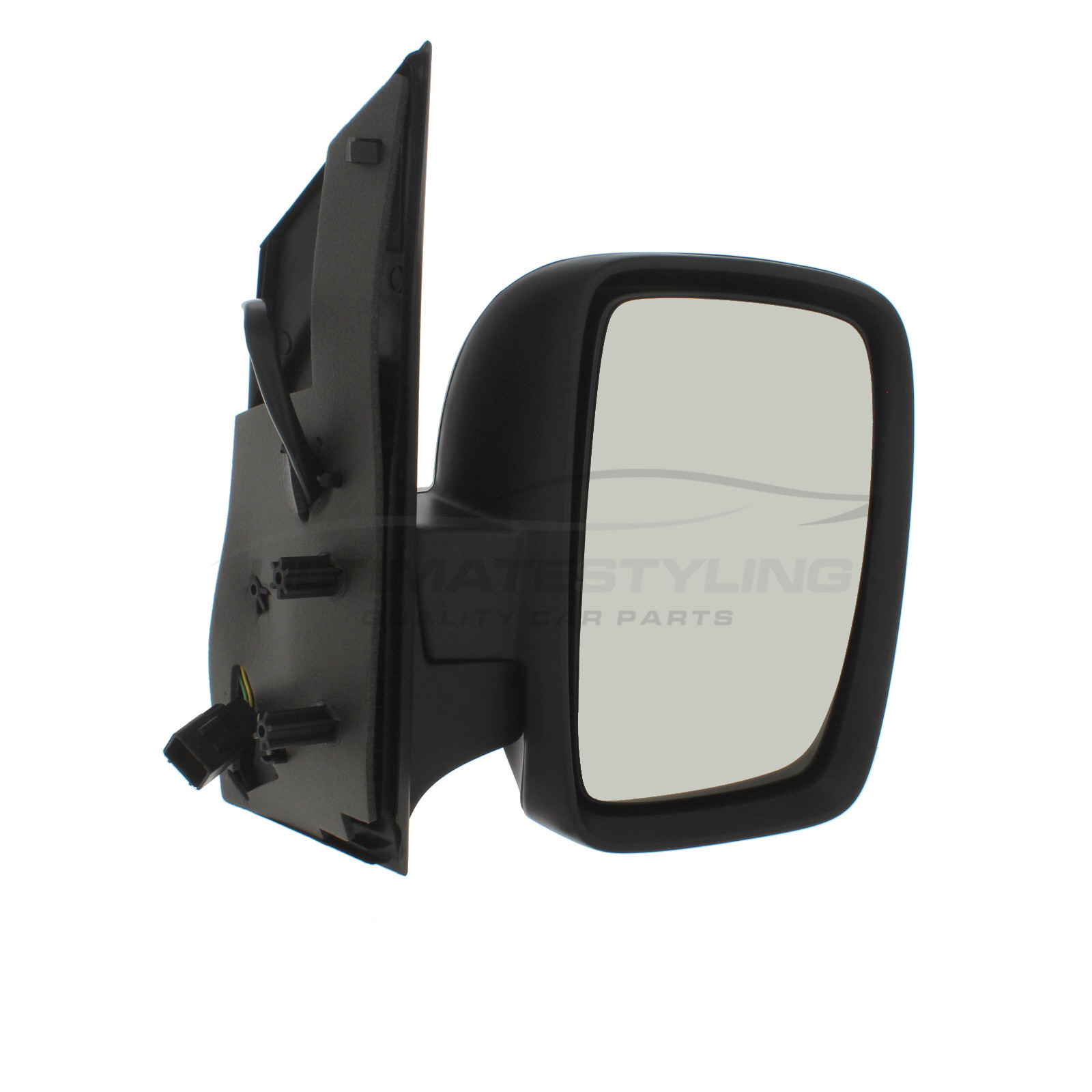 Fiat Scudo 2007-2016 / Citroen Dispatch 2007-2016 / Peugeot Expert 2007-2016 Wing Mirror / Door Mirror - Drivers Side (RH) - Electric adjustment - Heated Glass - Power Folding - Temperature Sensor - Primed