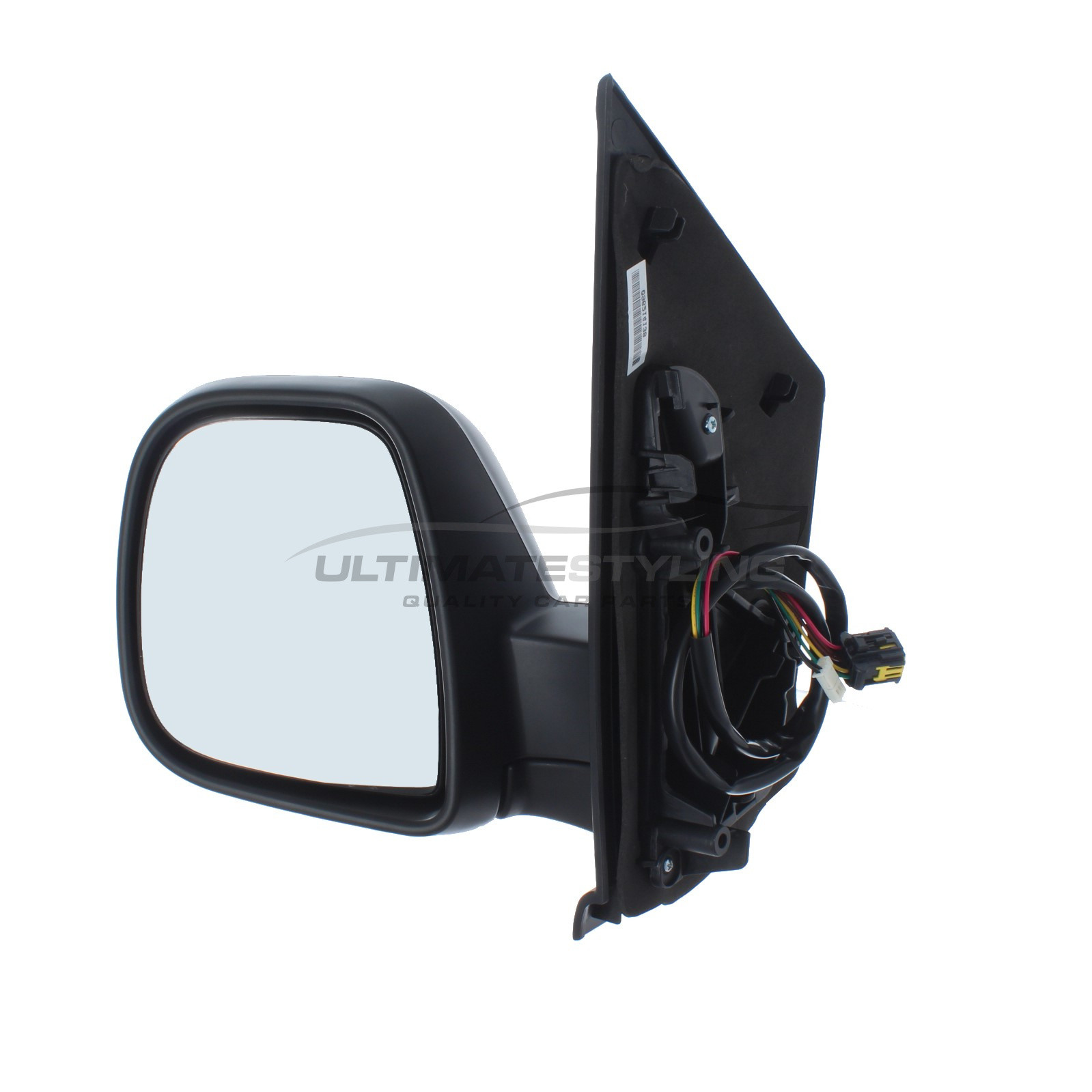 Citroen Dispatch / SpaceTourer, Peugeot Expert / Traveller, Toyota Proace, Vauxhall Vivaro Wing Mirror / Door Mirror - Passenger Side (LH) - Electric adjustment - Heated Glass - Primed
