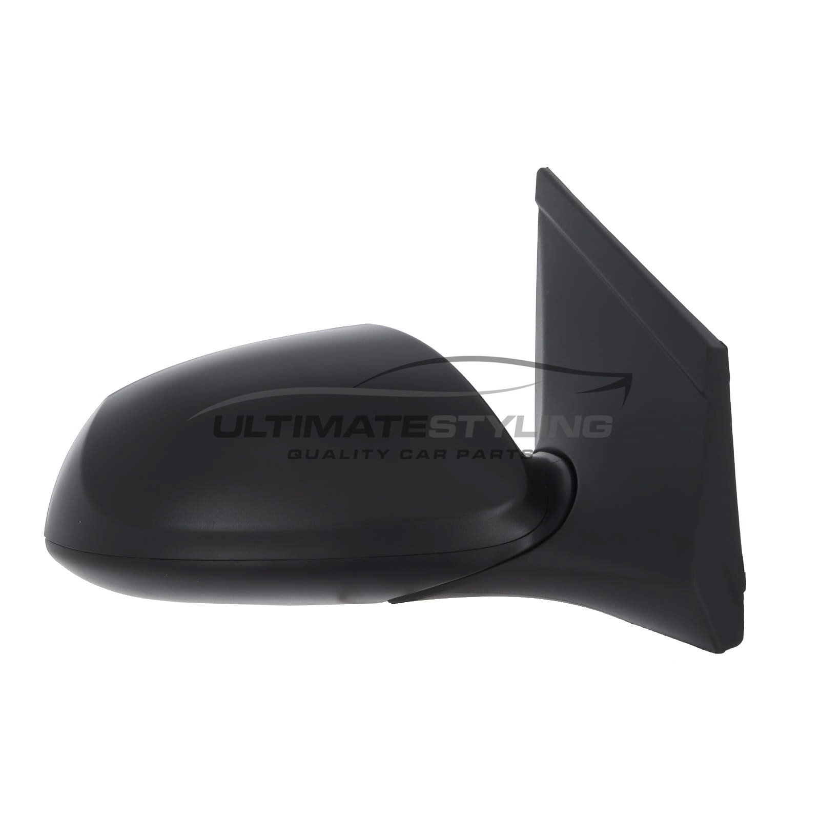 Hyundai i10 Wing Mirror / Door Mirror - Drivers Side (RH) - Cable adjustment - Non-Heated Glass - Black - Textured