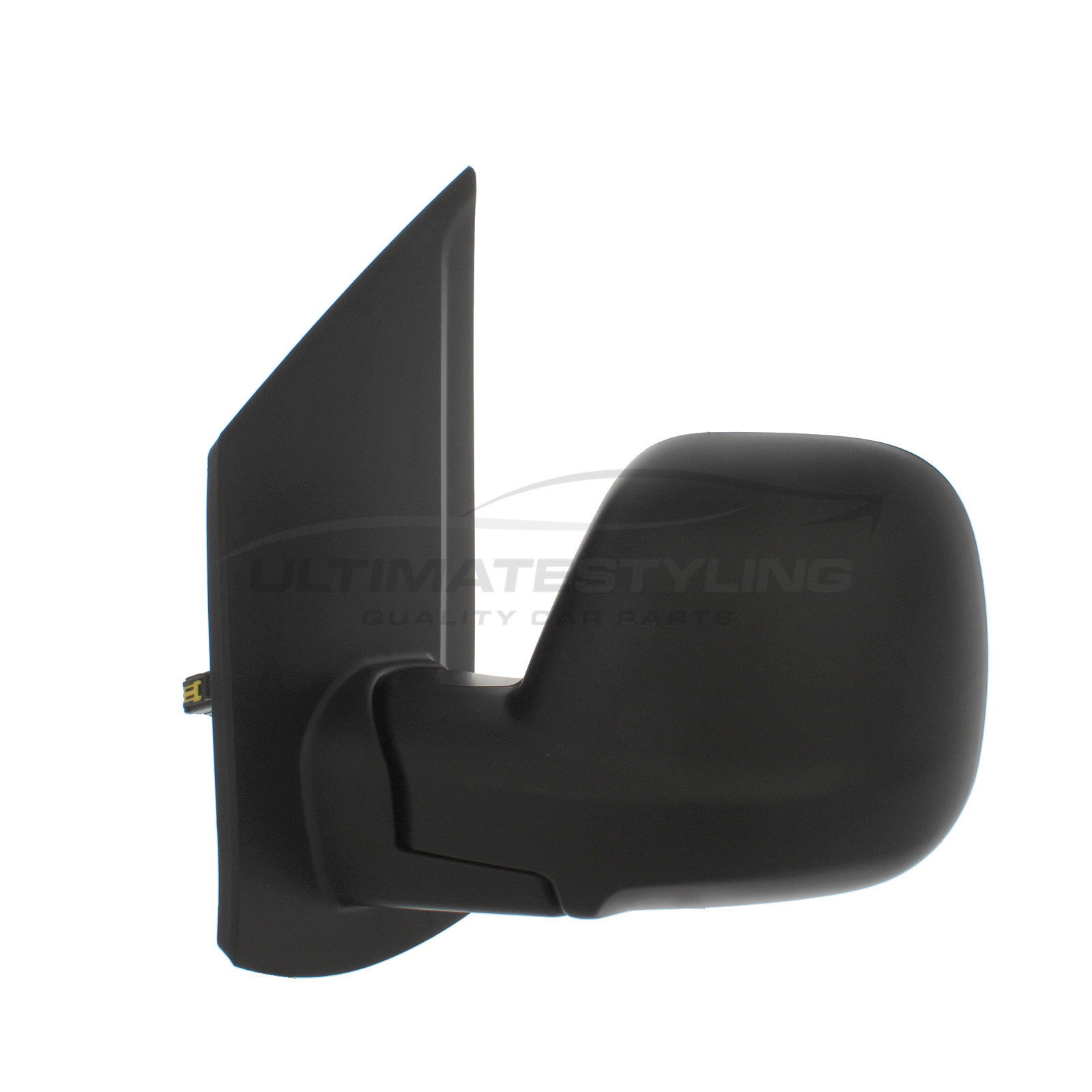 Citroen Dispatch / SpaceTourer, Peugeot Expert / Traveller, Toyota Proace, Vauxhall Vivaro Wing Mirror / Door Mirror - Passenger Side (LH) - Electric adjustment - Heated Glass - Black - Textured