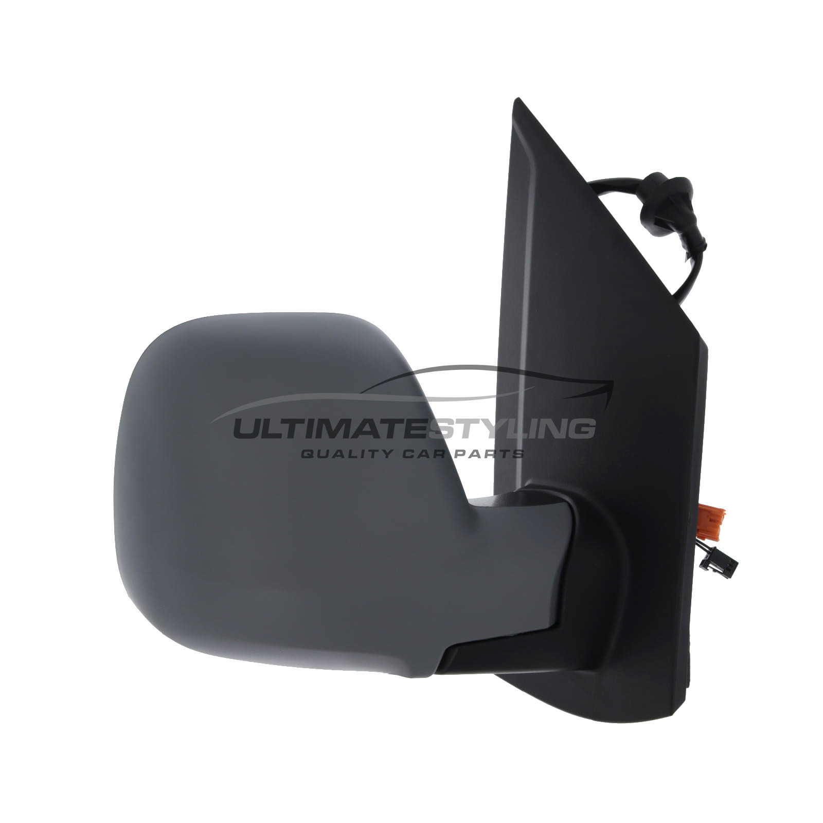 Citroen Dispatch K0 / SpaceTourer, Fiat Scudo K0, Peugeot Expert / Traveller, Toyota Proace, Vauxhall Vivaro Wing Door Mirror - Electric Power Folding - Temperature Sensor - Primed Cover - Drivers Side Offside Right Hand