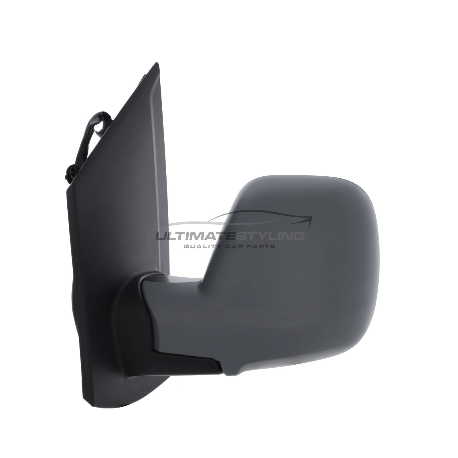 Citroen Dispatch K0 / SpaceTourer, Fiat Scudo K0, Peugeot Expert  / Traveller, Toyota Proace, Vauxhall Vivaro Wing Door Mirror - Electric Power Folding - Primed Cover - Passengers Side Nearside Left Hand