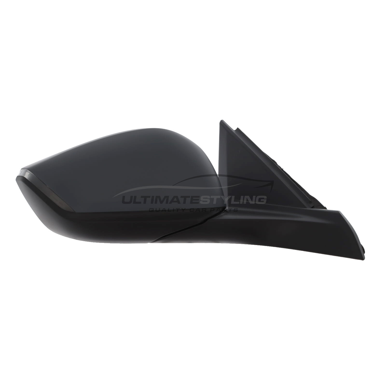 Vauxhall Astra L Mk8 2021-2025 Wing Door Mirror - Electric - Heated - Convex Glass - Indicator Light - Temperature Sensor - Primed Cover - Drivers Side Offside Right Hand