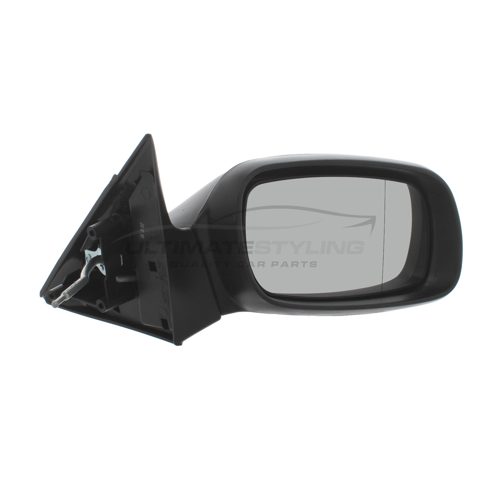 Vauxhall Astra F Mk3 1994-1998 Manual Level Black Door Wing Mirror RH