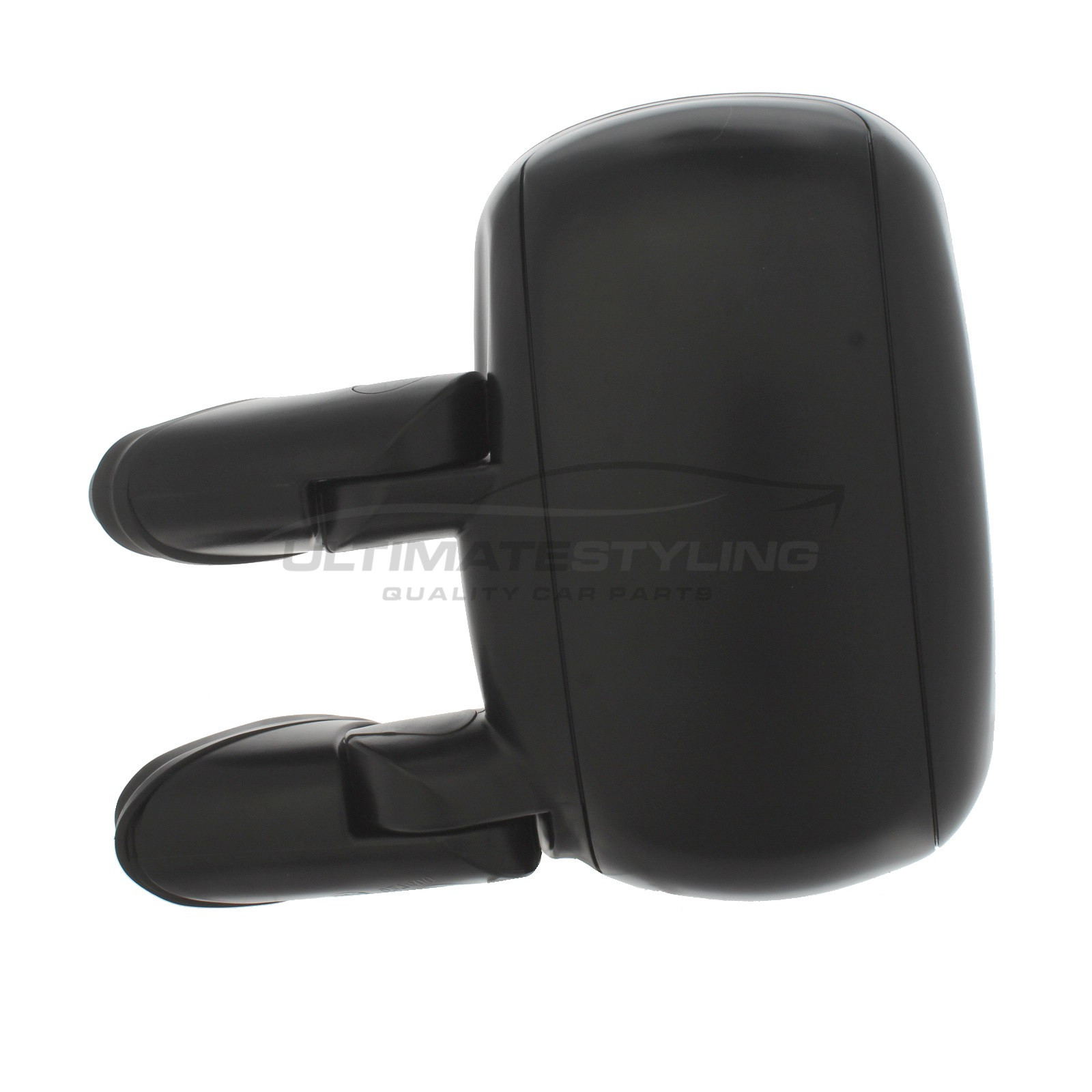 Fiat Doblo 2001-2010 Wing Mirror / Door Mirror - Passenger Side (LH) - Manual adjustment - Black