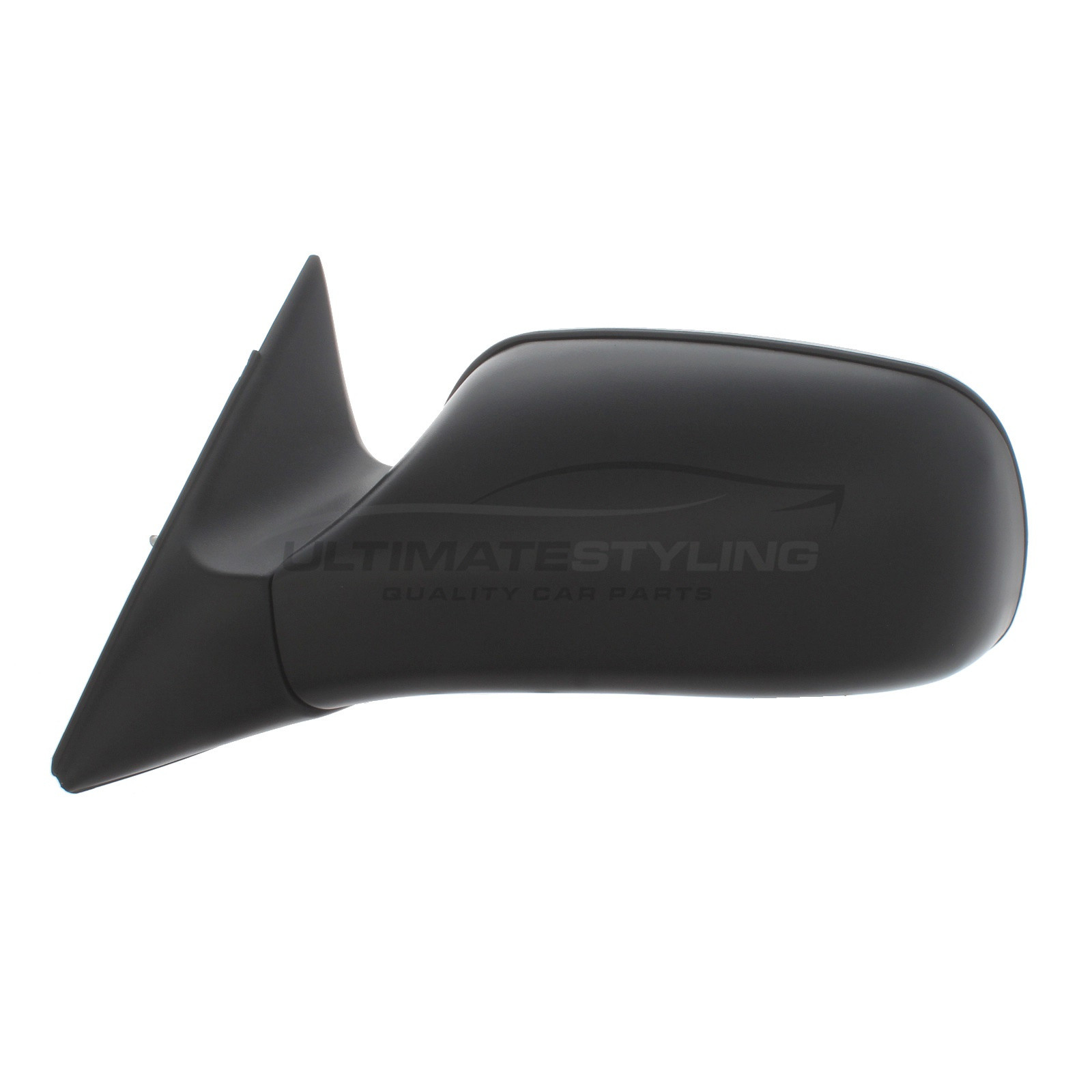 Vauxhall Astra F Mk3 1994-1998 Manual Level Black Door Wing Mirror LH