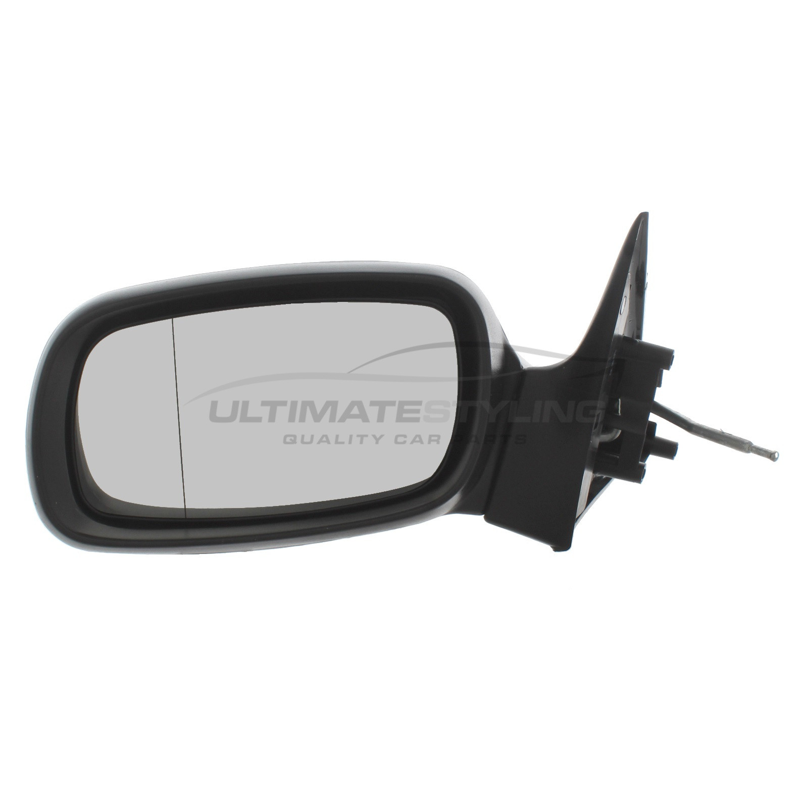 Vauxhall Astra F Mk3 1994-1998 Manual Level Black Door Wing Mirror LH