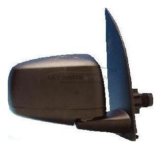 Fiat Panda Wing Mirror / Door Mirror - Drivers Side (RH) - Electric adjustment - Heated Glass - Black - Textured