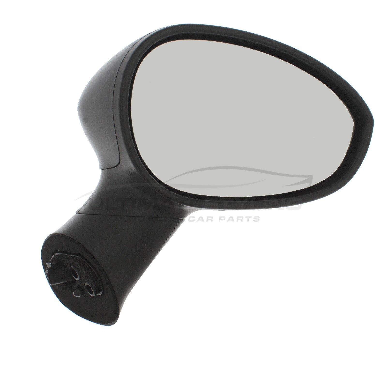 Fiat Punto 2012-2018 / Grande Punto 2006-2010 / Punto Evo 2010-2012 Wing Mirror / Door Mirror - Drivers Side (RH) - Electric adjustment - Heated Glass - Black
