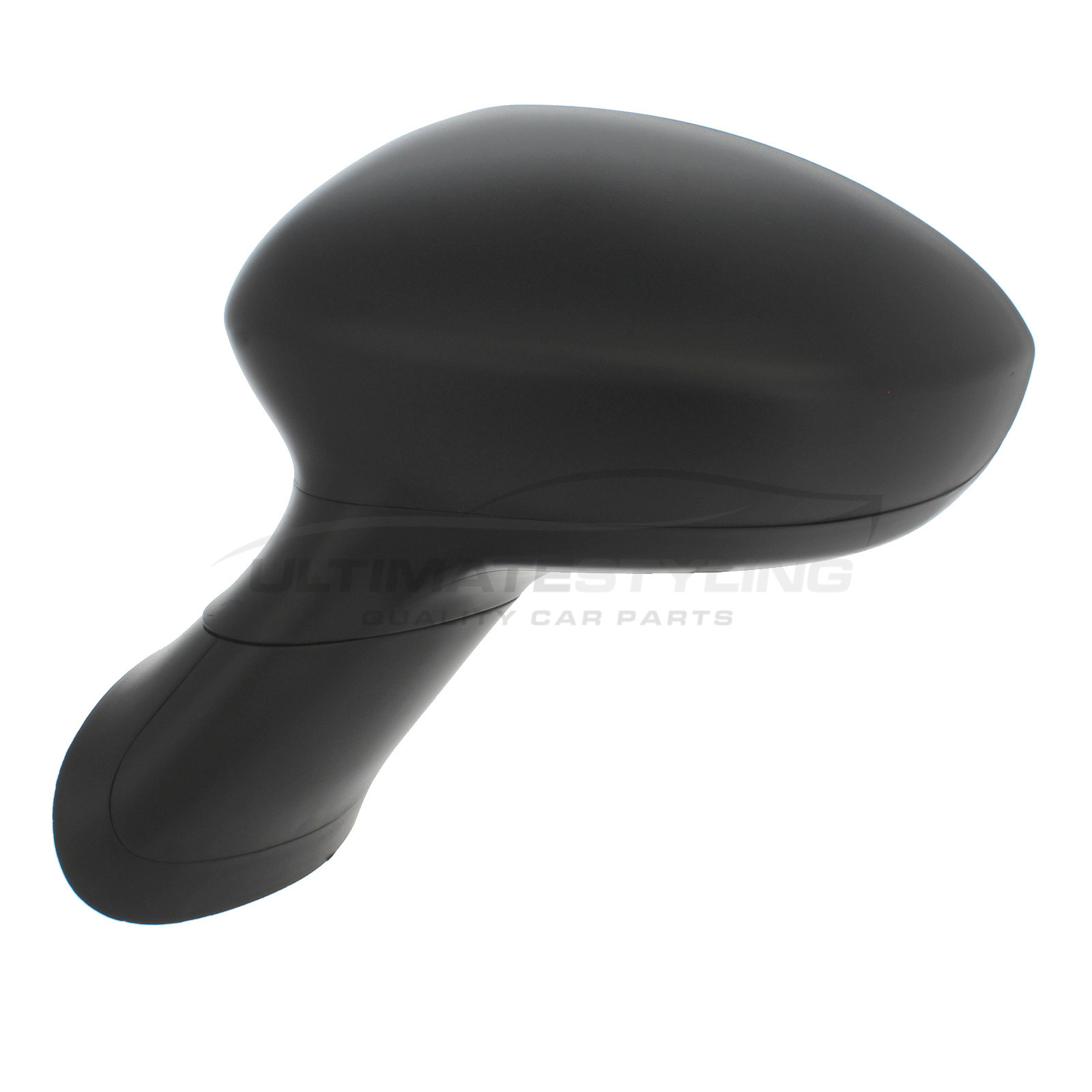 Fiat Punto 2012-2018 / Grande Punto 2006-2010 / Punto Evo 2010-2012 Wing Mirror / Door Mirror - Passenger Side (LH) - Electric adjustment - Heated Glass - Temperature Sensor - Black
