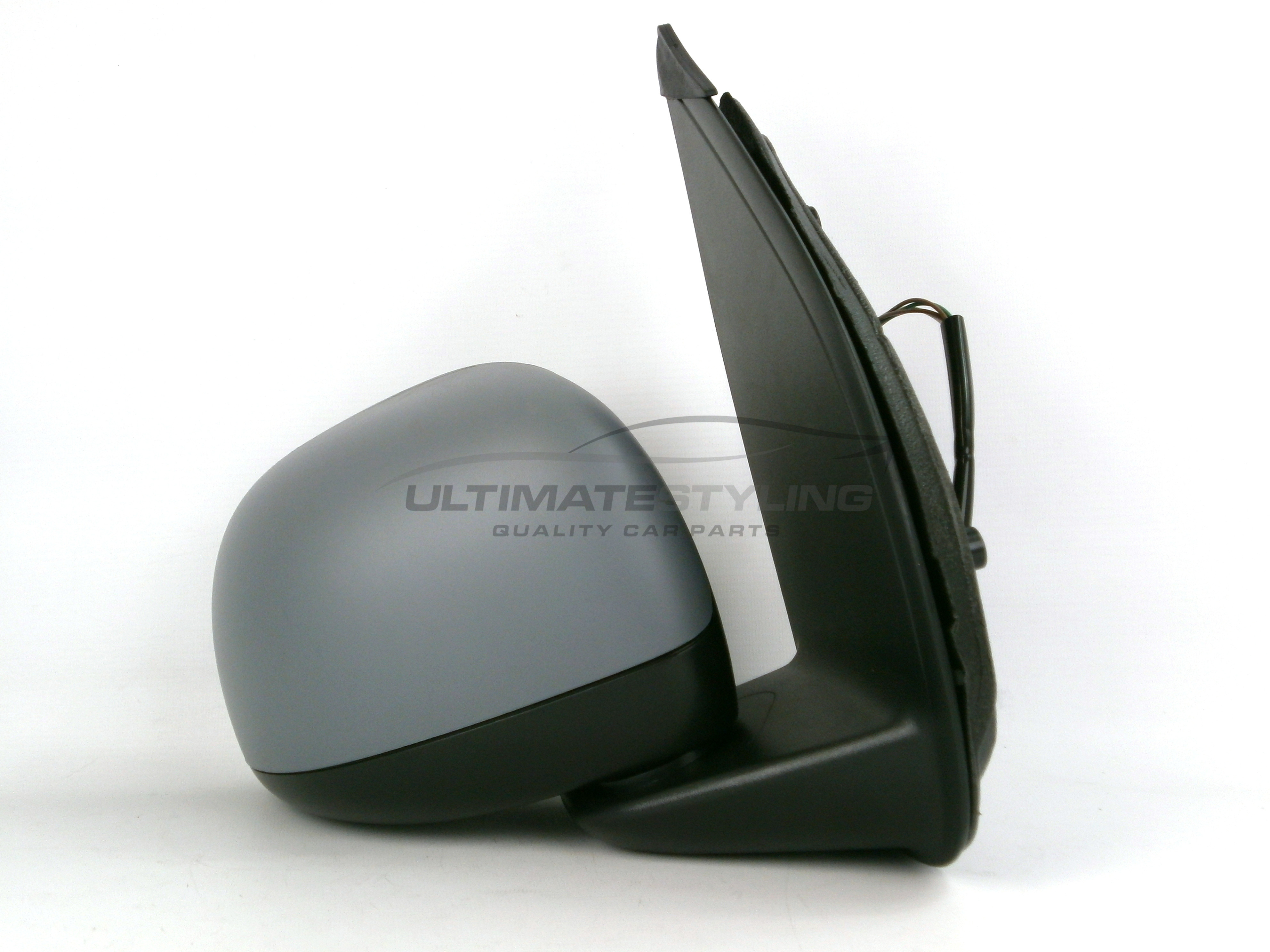 Fiat Panda 2012> Wing Mirror / Door Mirror - Drivers Side (RH) - Electric adjustment - Heated Glass - Primed