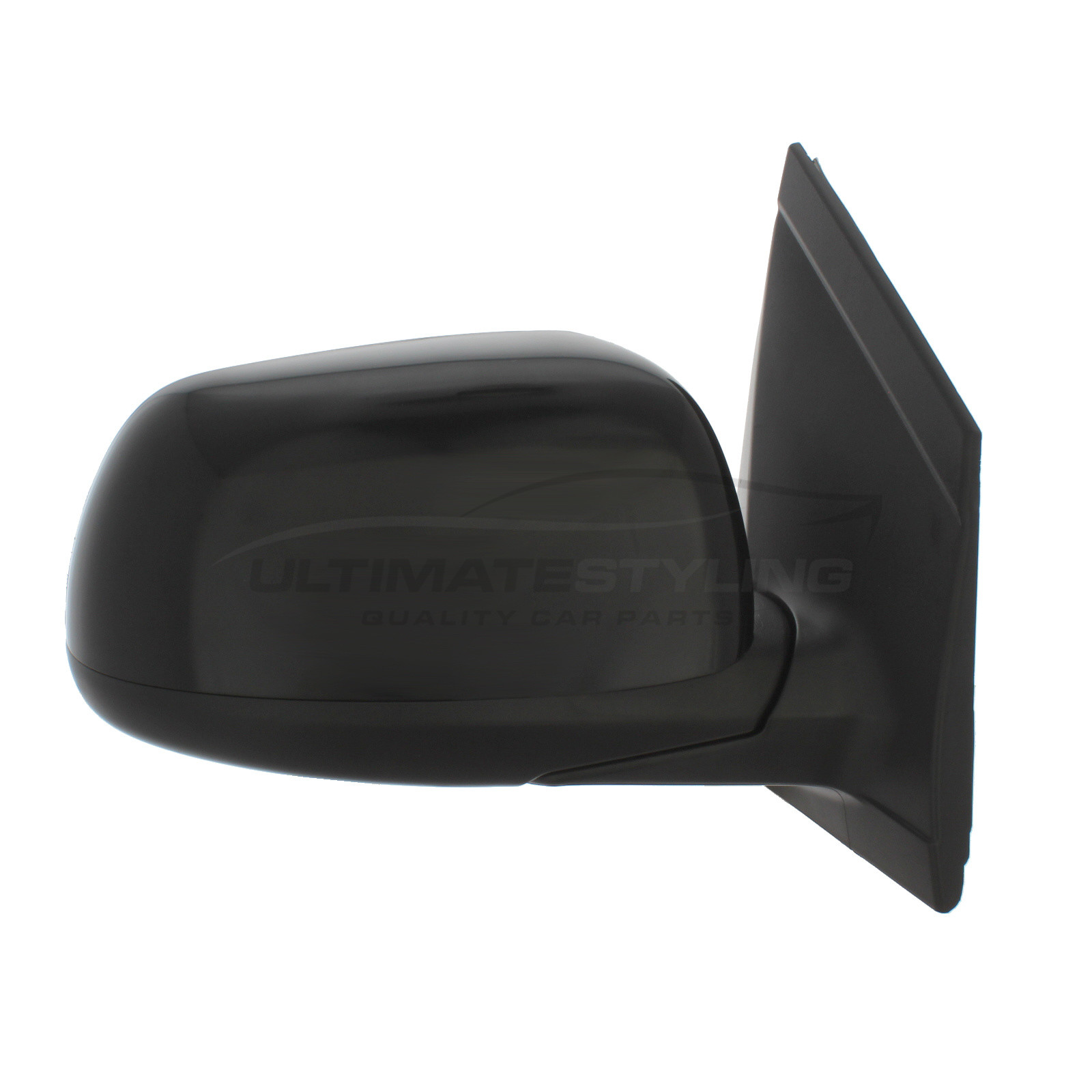 Kia Picanto Wing Mirror / Door Mirror - Drivers Side (RH) - Electric adjustment - Heated Glass - Paintable - Black Cover
