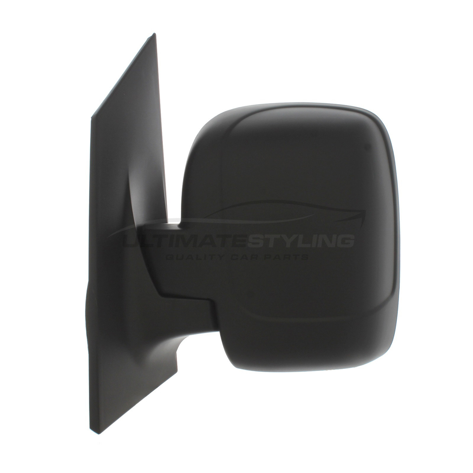 Fiat Scudo 2007-2016 / Citroen Dispatch 2007-2016 / Peugeot Expert 2007-2016 / Toyota Proace 2013-2016 Wing Mirror / Door Mirror - Passenger Side (LH) - Electric adjustment - Heated Glass - Black