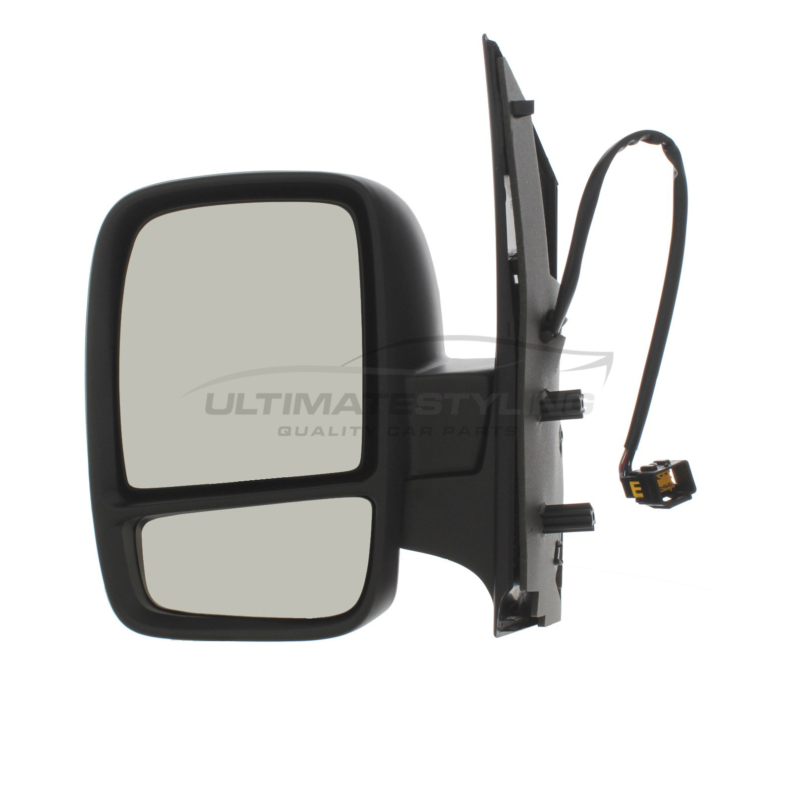 Fiat Scudo 2007-2016 / Citroen Dispatch 2007-2016 / Peugeot Expert 2007-2016 / Toyota Proace 2013-2016 Wing Mirror / Door Mirror - Passenger Side (LH) - Electric adjustment - Heated Glass - Primed