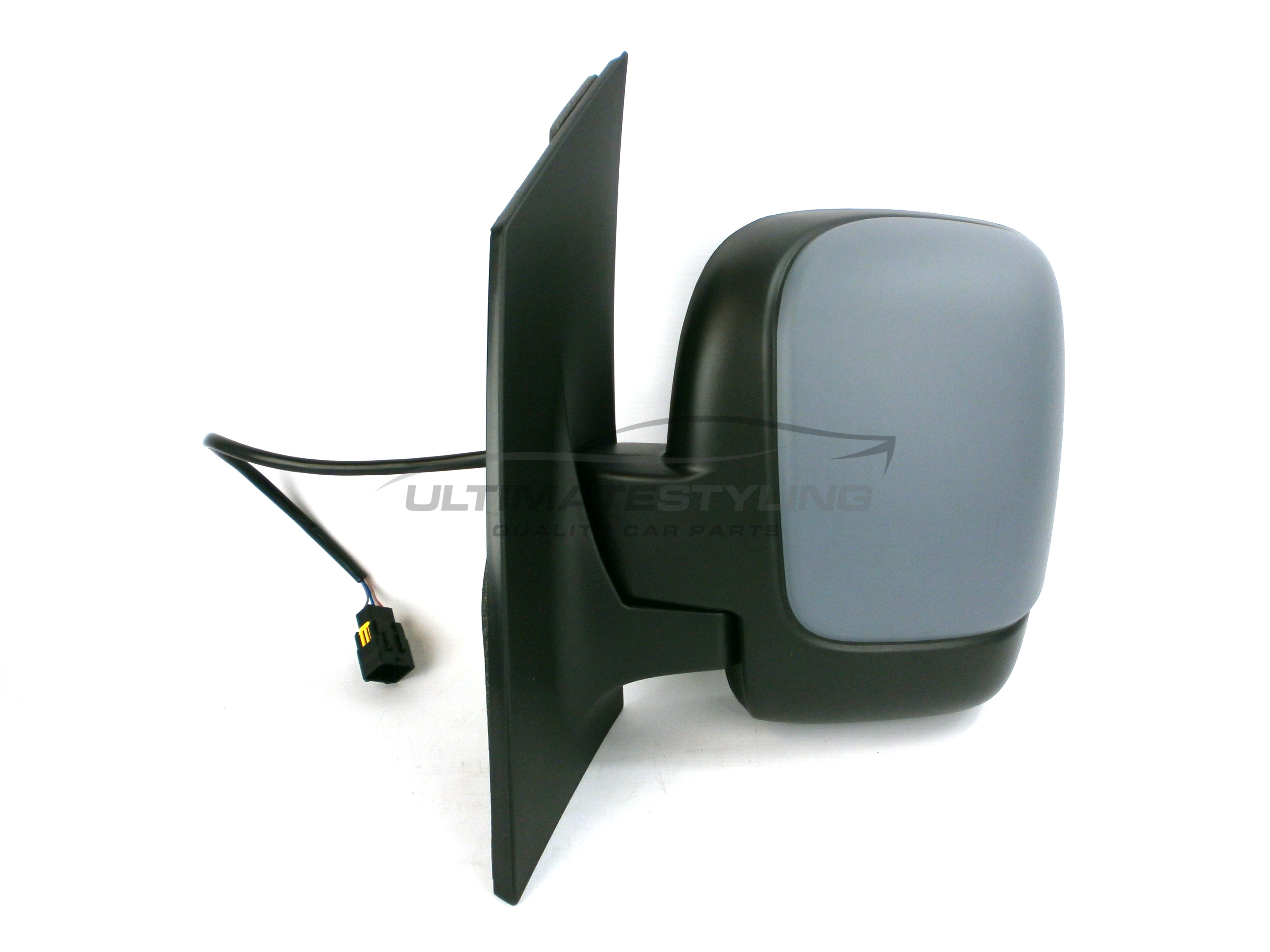Fiat Scudo 2007-2016 / Citroen Dispatch 2007-2016 / Peugeot Expert 2007-2016 / Toyota Proace 2013-2016 Wing Mirror / Door Mirror - Passenger Side (LH) - Electric adjustment - Heated Glass - Primed