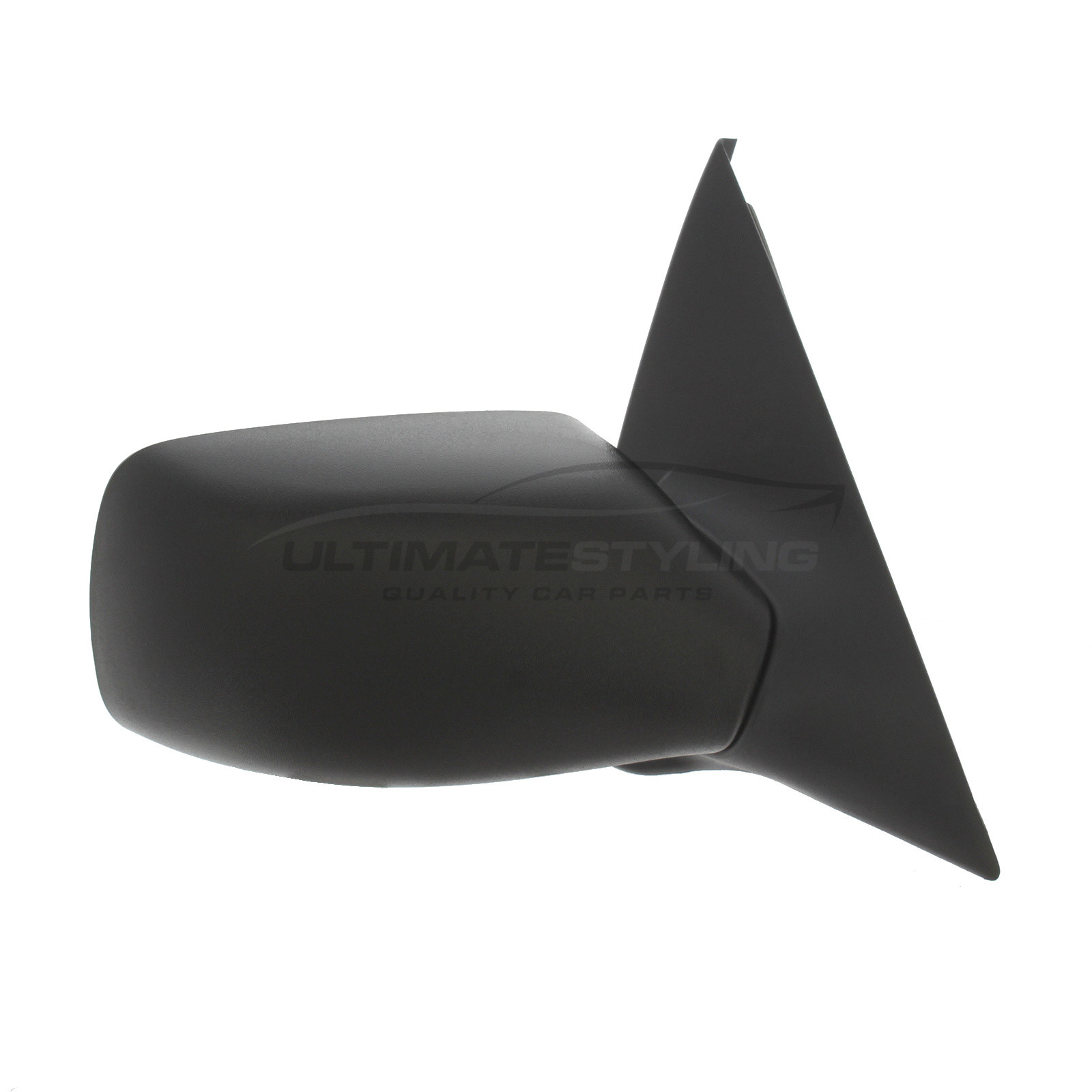 Ford Escort Wing Mirror / Door Mirror - Drivers Side (RH) - Cable adjustment - Non-Heated Glass - Black