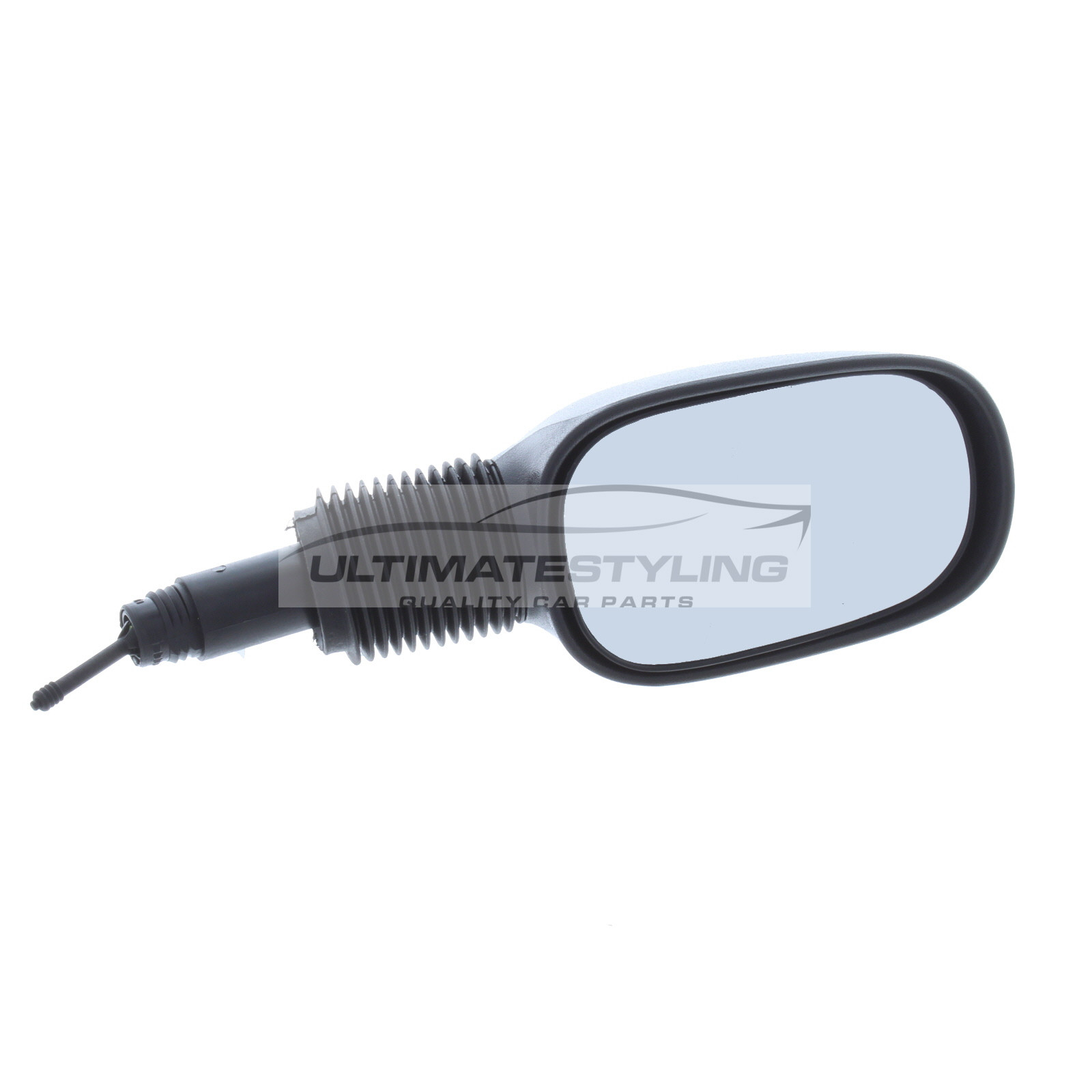 Ford Ka Wing Mirror / Door Mirror - Drivers Side (RH) - Cable adjustment - Non-Heated Glass - Black