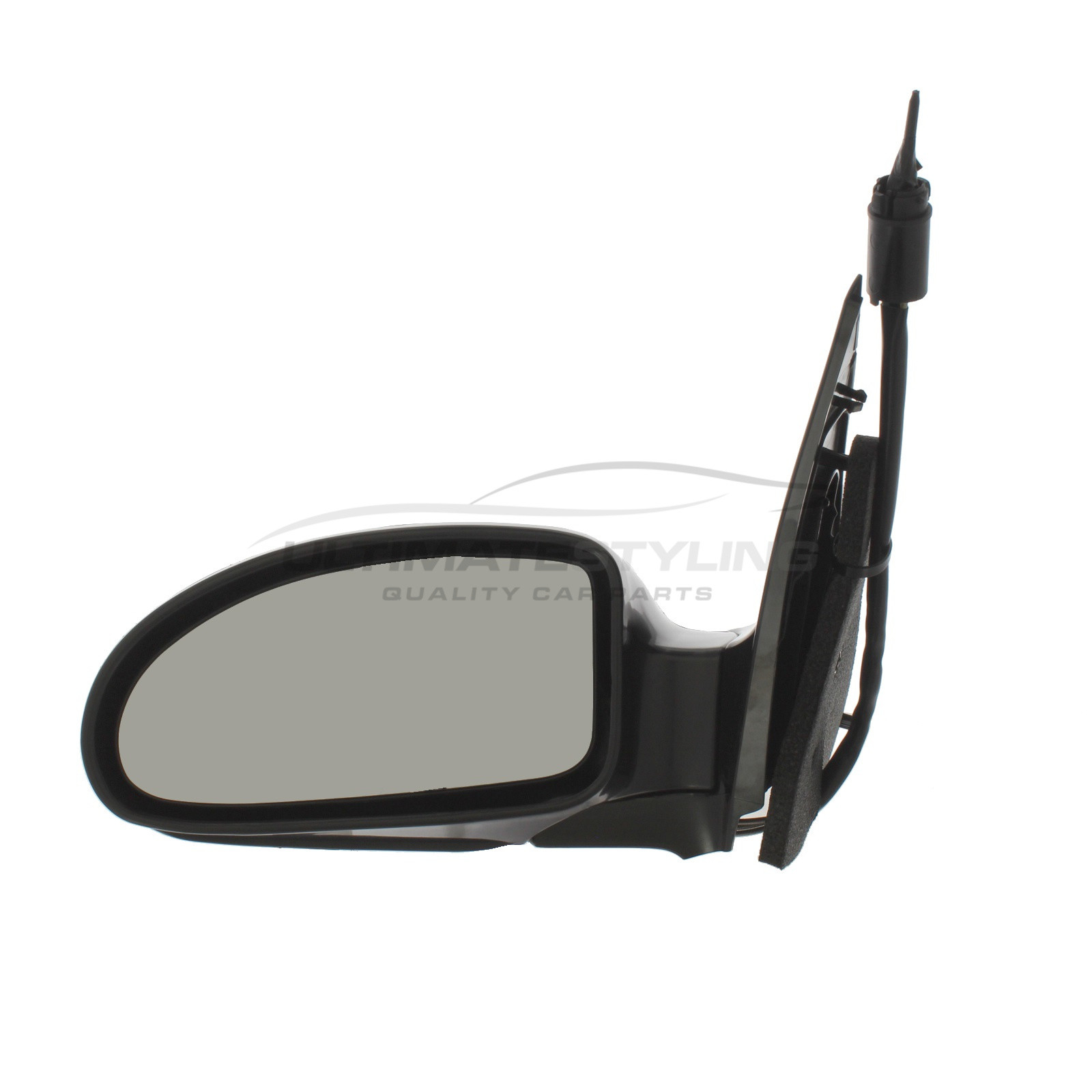 Ford Focus MK1 1998-2005 Manual Black Door Wing Mirror LH