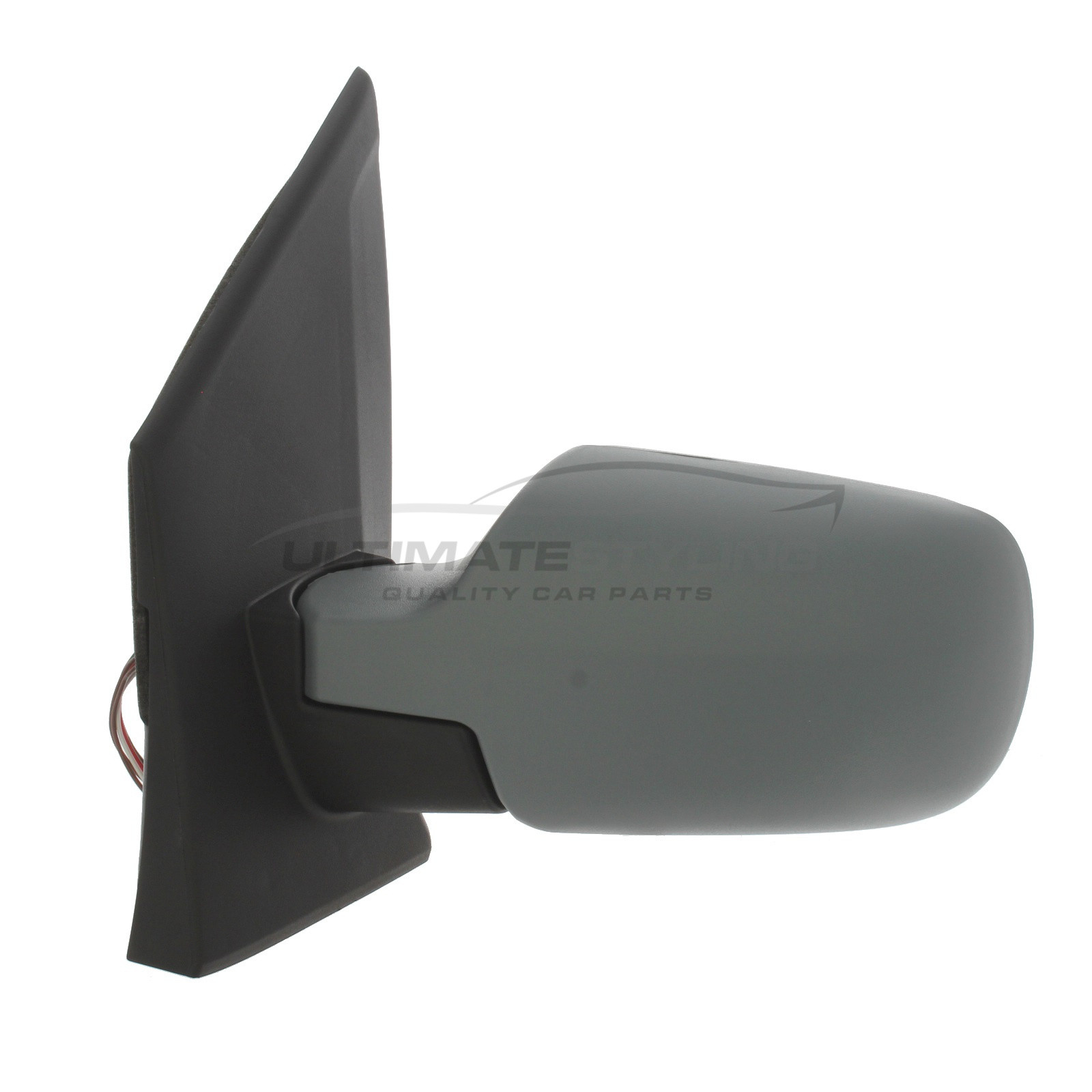 Ford Fiesta Wing Mirror / Door Mirror - Passenger Side (LH) - Electric adjustment - Heated Glass - Primed