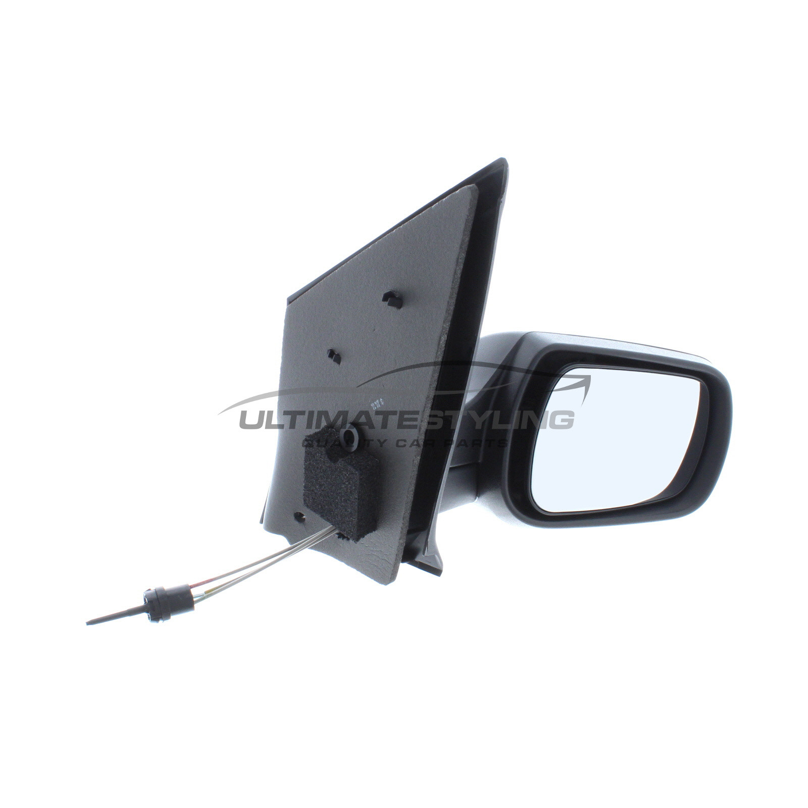Ford Fiesta Mk6 2002-2009 Door Wing Mirror O/S Driver Right - Manual Black