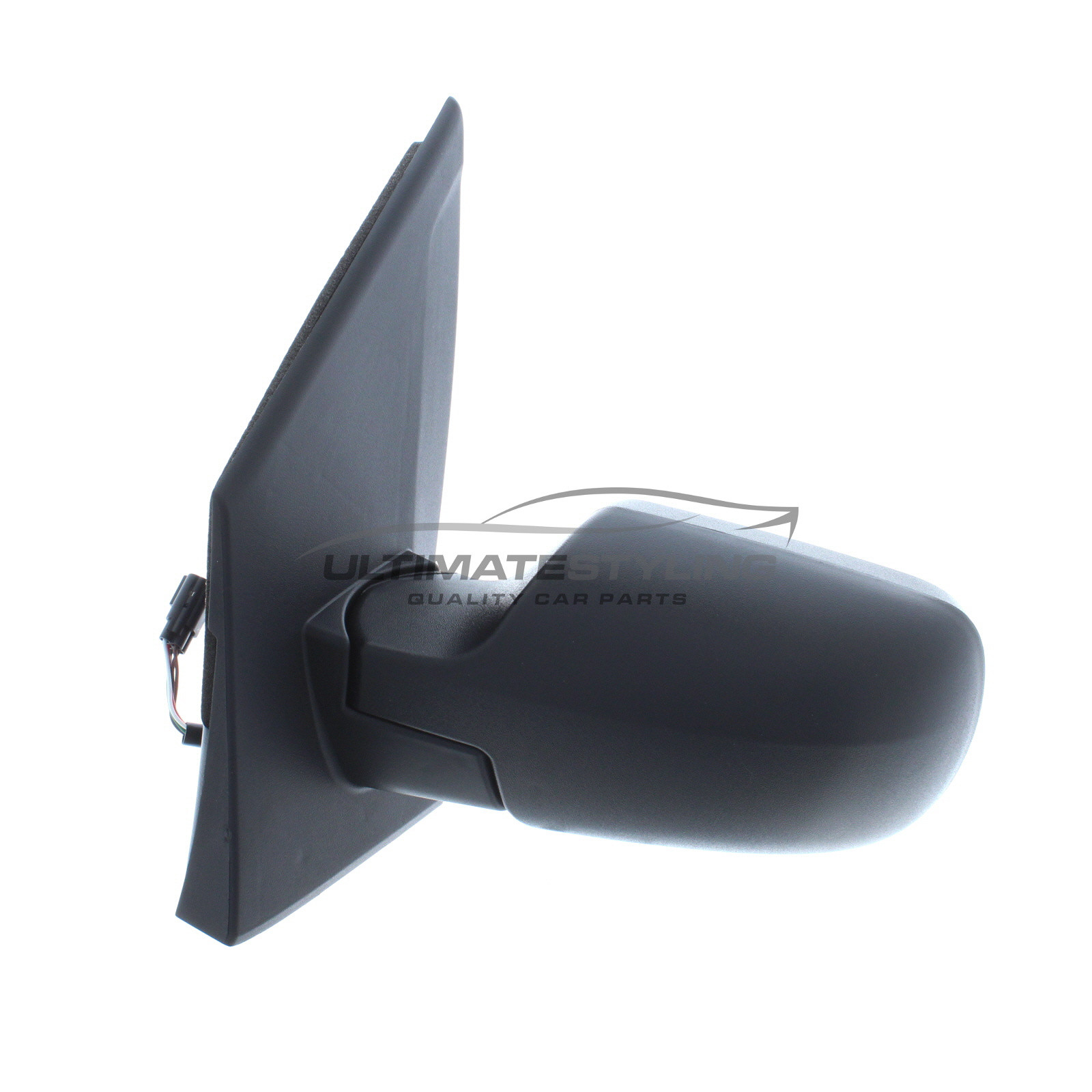 Ford Fiesta Wing Mirror / Door Mirror - Passenger Side (LH) - Electric adjustment - Heated Glass - Black