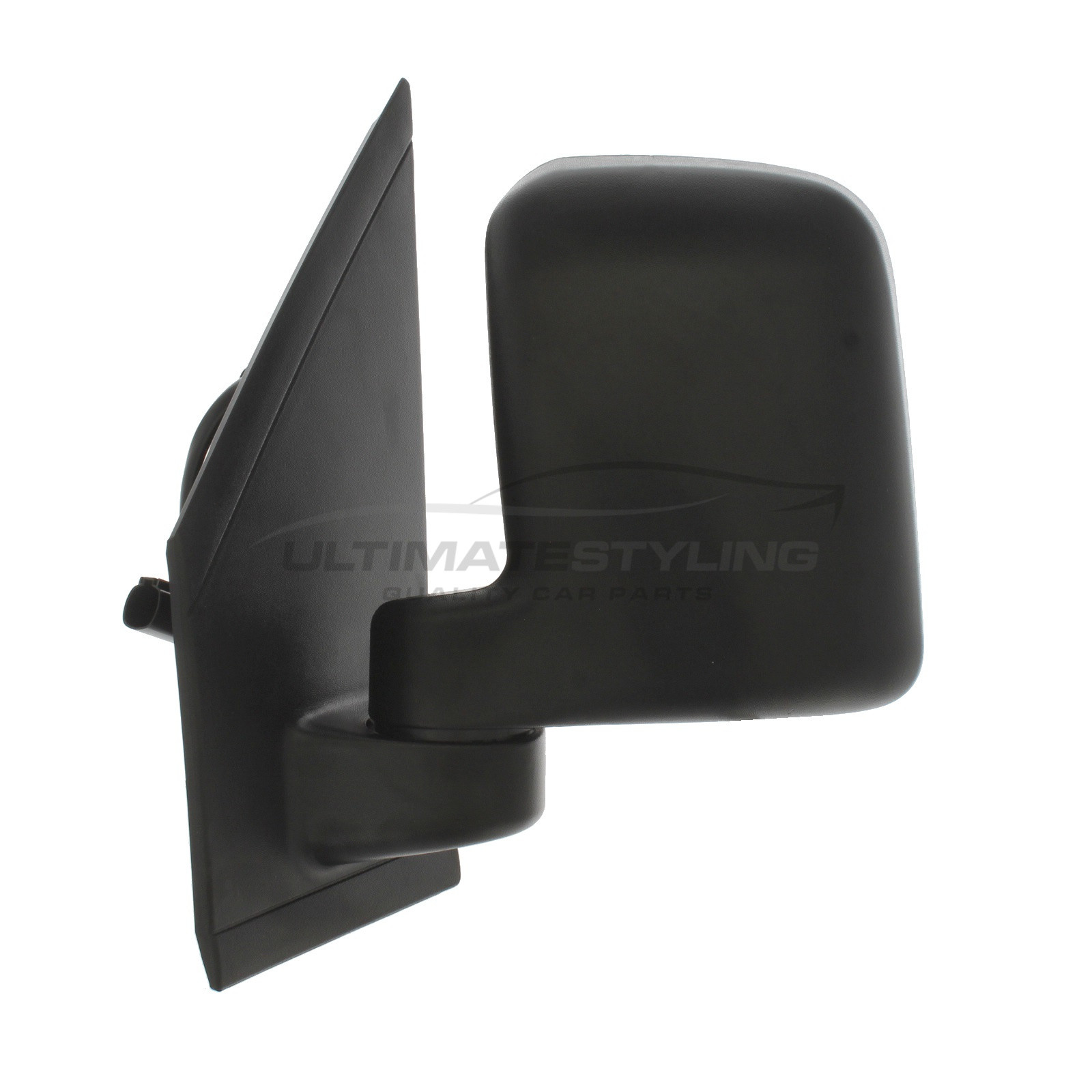 Ford Tourneo Connect / Transit Connect Wing Mirror / Door Mirror - Passenger Side (LH) - Electric adjustment - Heated Glass - Black