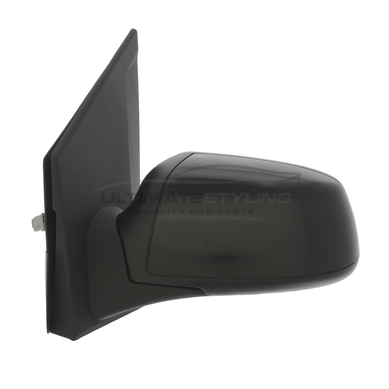 Ford Fiesta Wing Mirror / Door Mirror - Passenger Side (LH) - Electric adjustment - Heated Glass - Paintable - Black