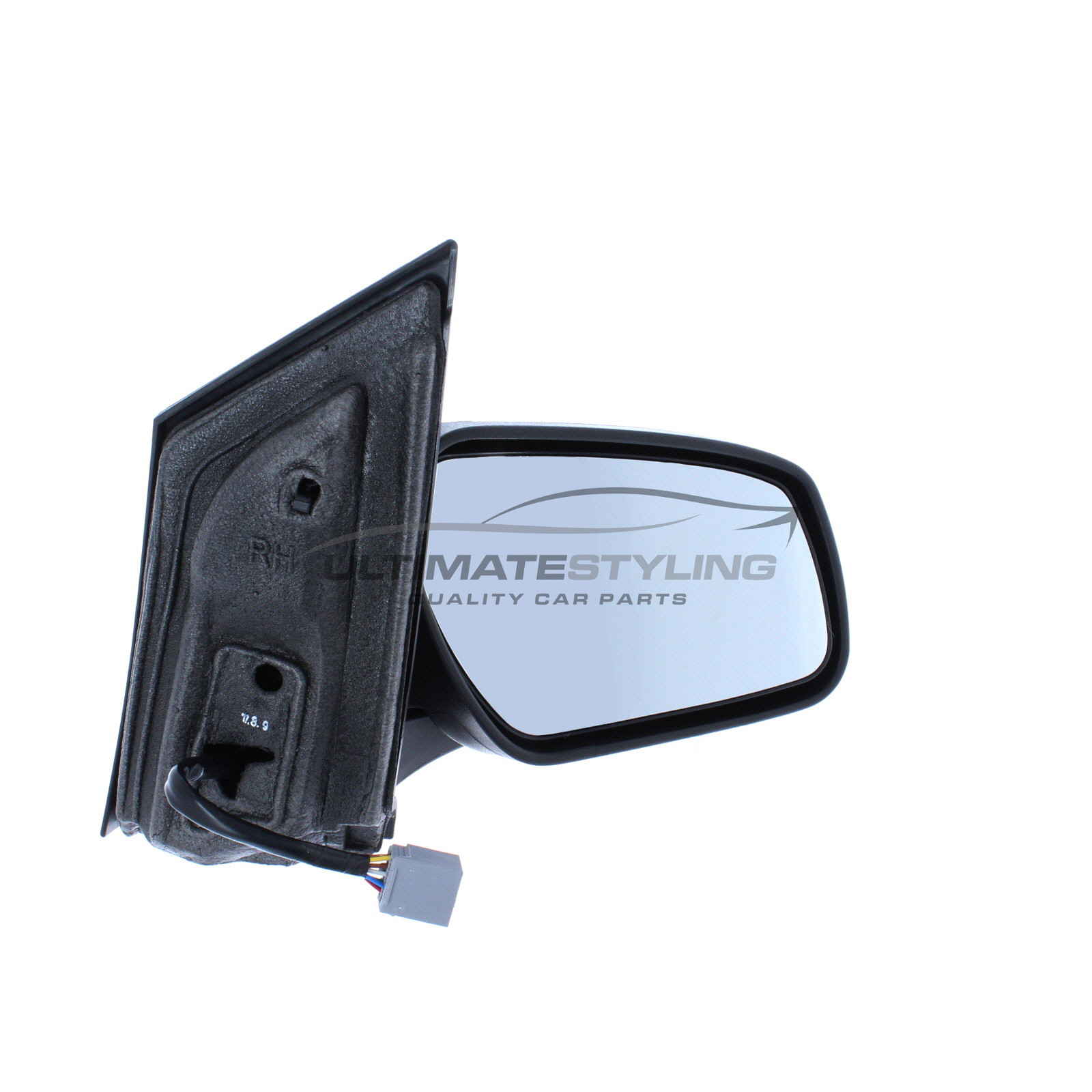 Ford Focus MK2 2004-2008 With Indicator Electric Heated Primed Door Wing Mirror RH