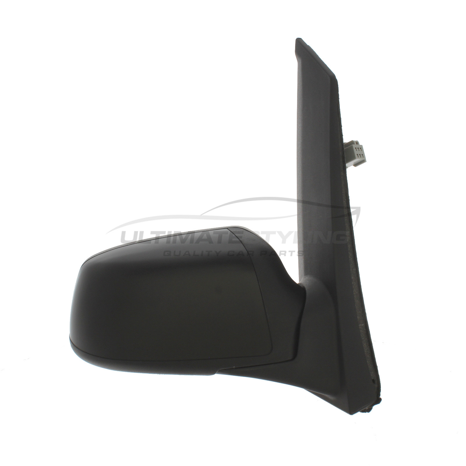Ford Focus C Max Wing Mirror Door Mirror Drivers Side Rh Electric Adjustment Heated Glass Paintable Black